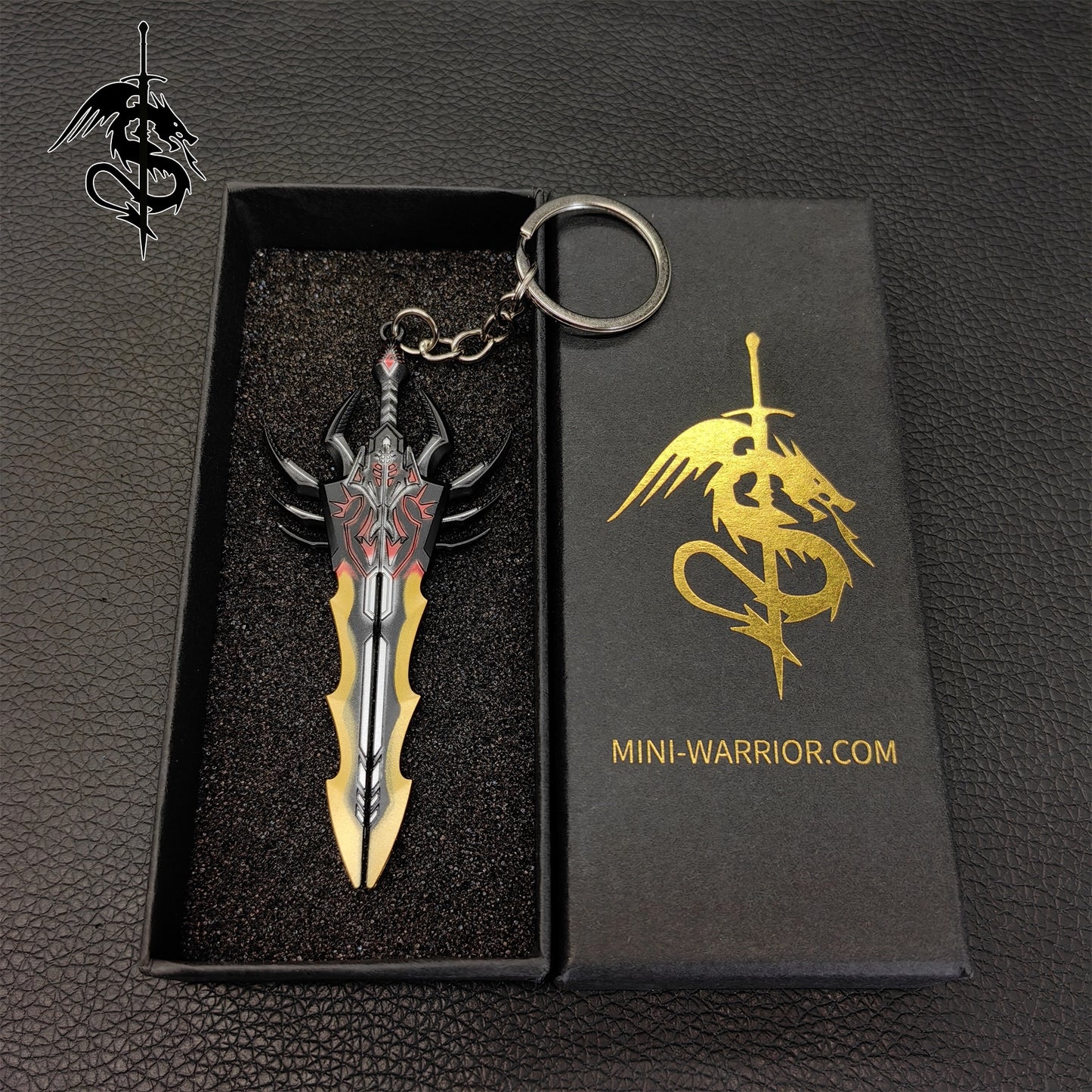 Tiny Star Core Arbitration Weapon Metal Keychain