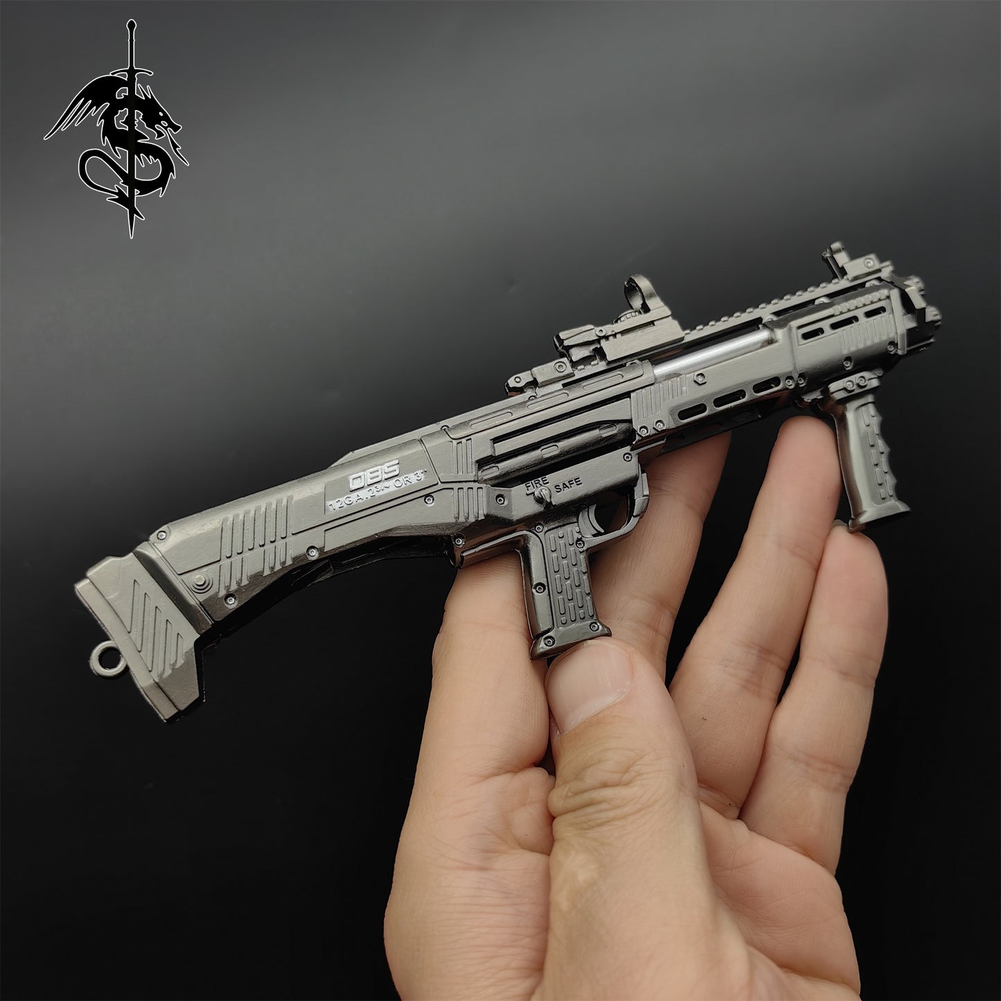 DBS Shotgun Miniature Metal Small Gun Replica