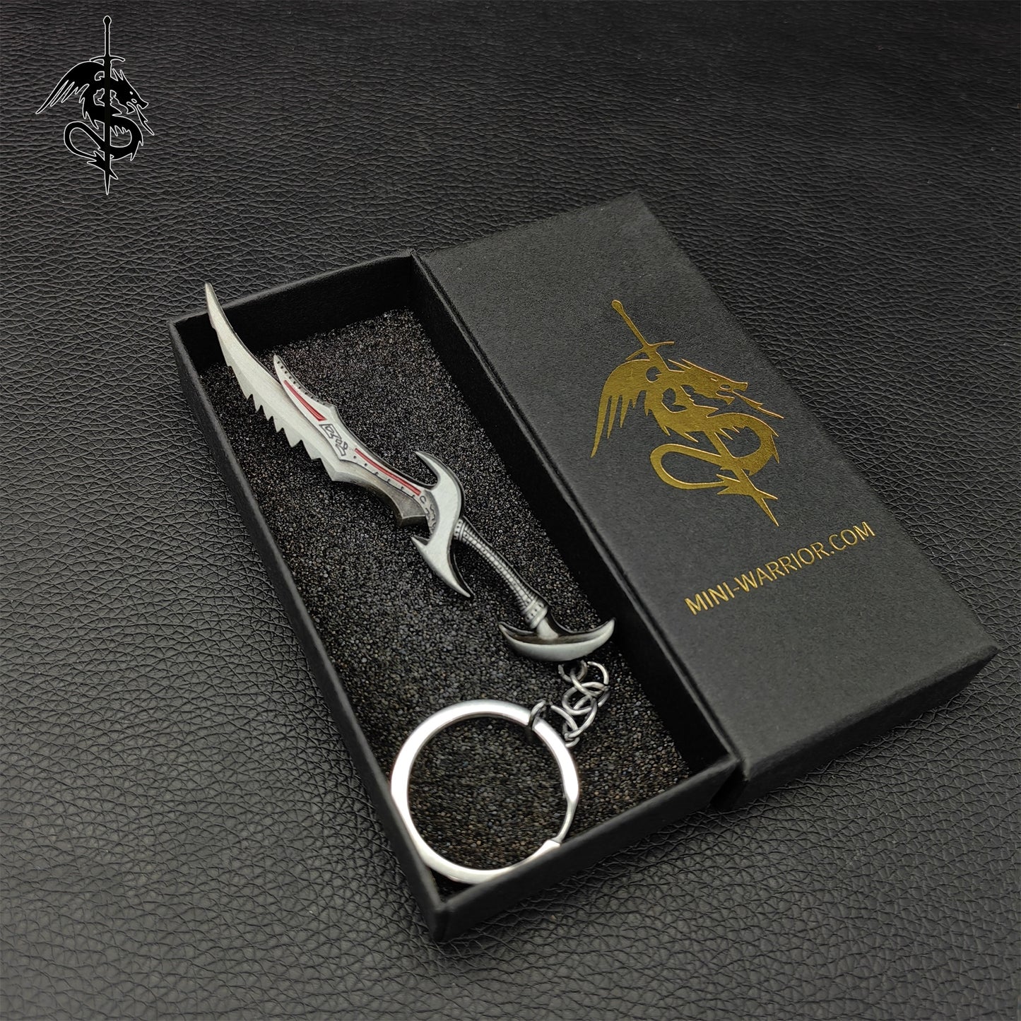 Daedric Sword Alloy Daedric Keychain