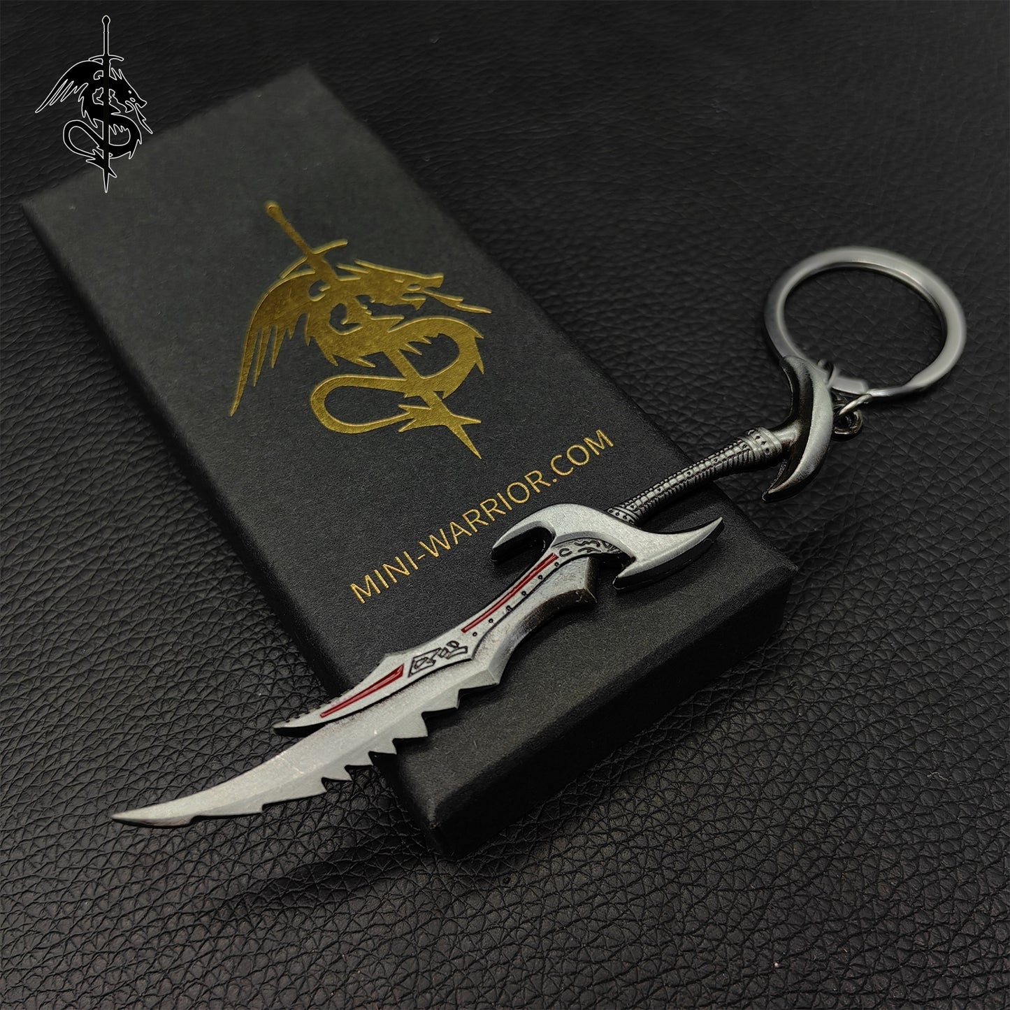 Daedric Sword Alloy Daedric Keychain