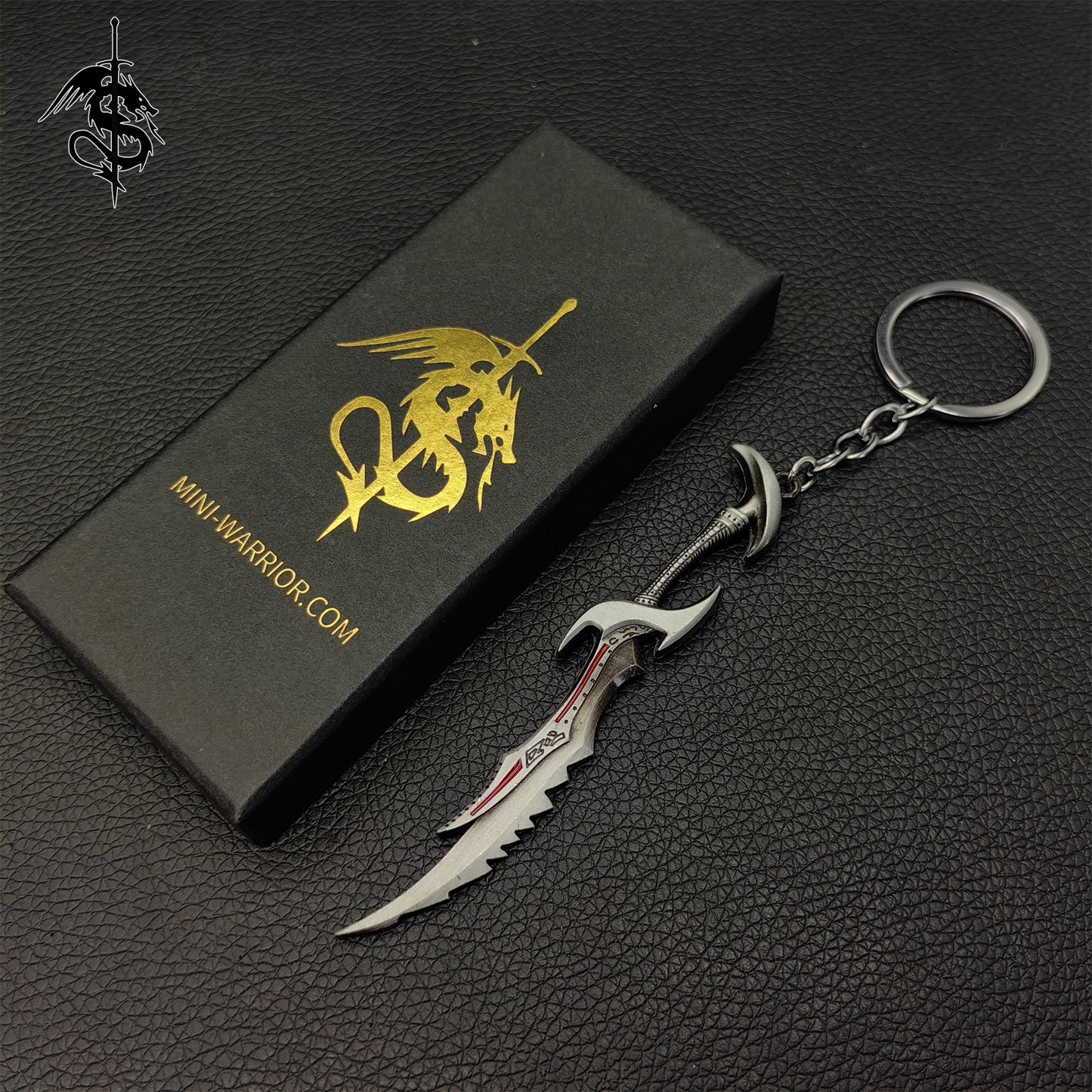 Daedric Sword Alloy Daedric Keychain