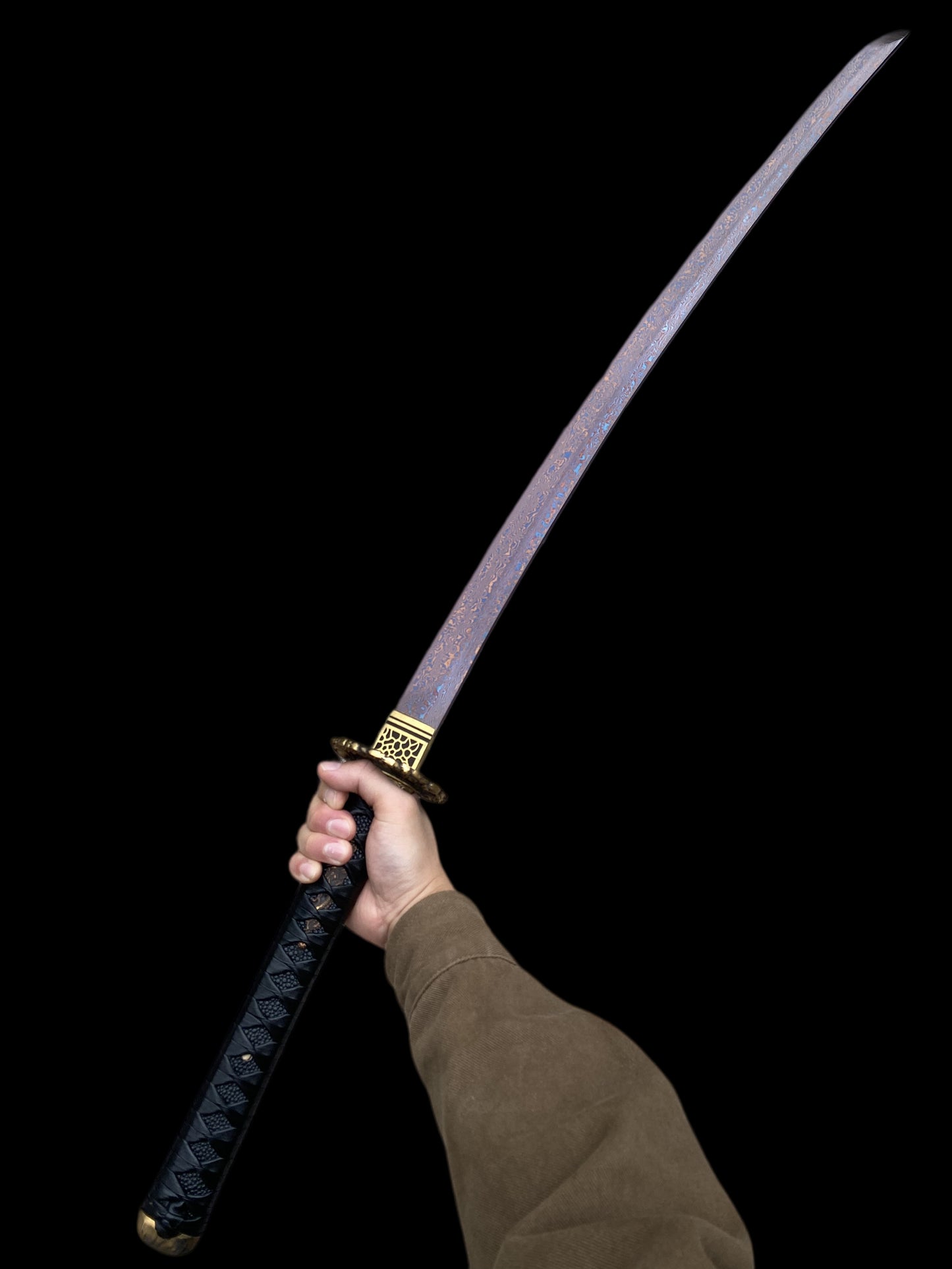 Japanese Katana- Black Shadow Serpent