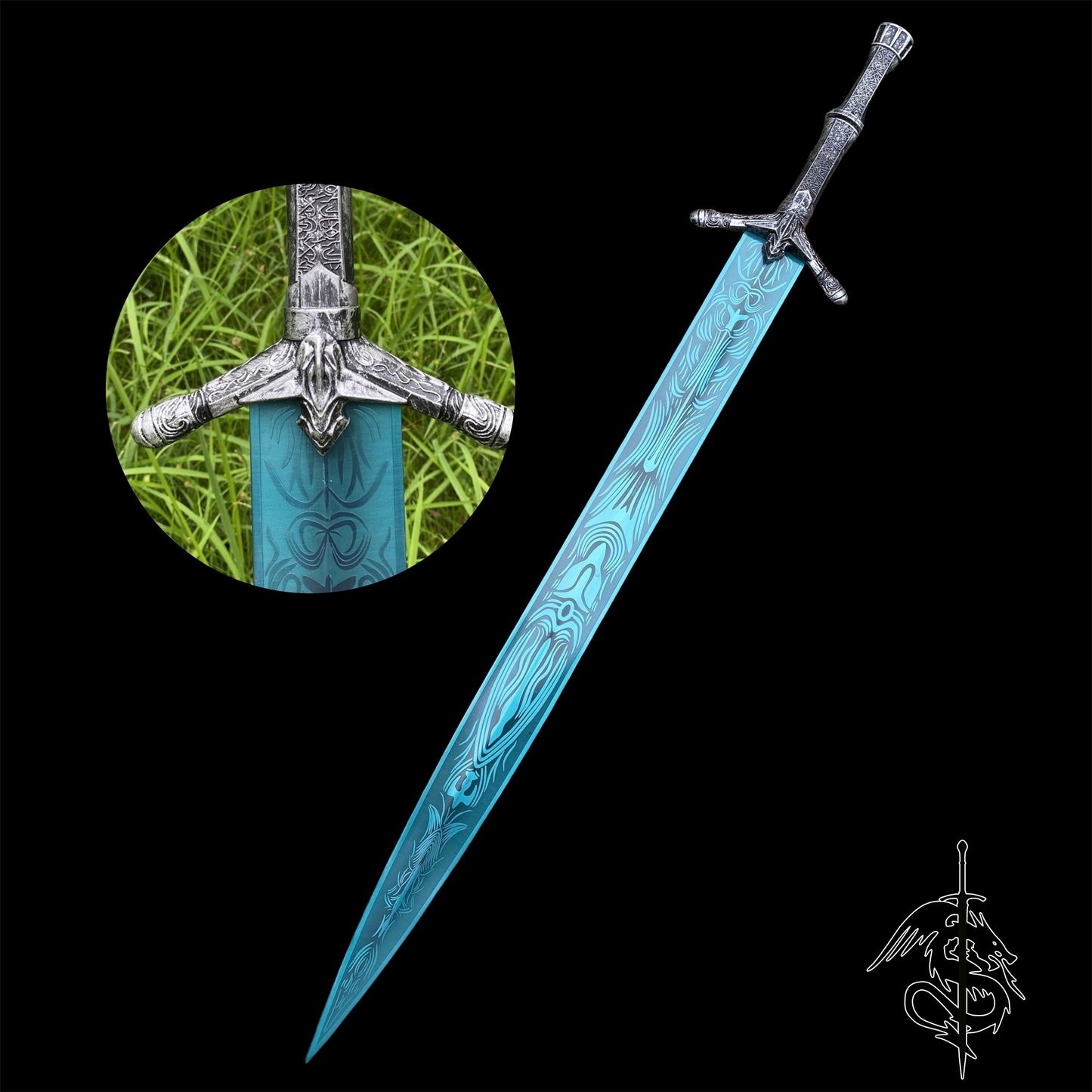 Holy Moonlight Sword Metal Replica 100CM/39.3"