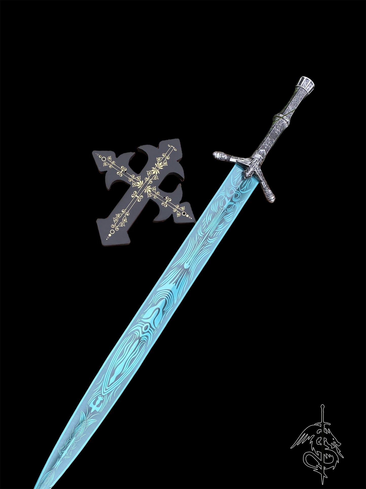 Holy Moonlight Sword Metal Replica 100CM/39.3"