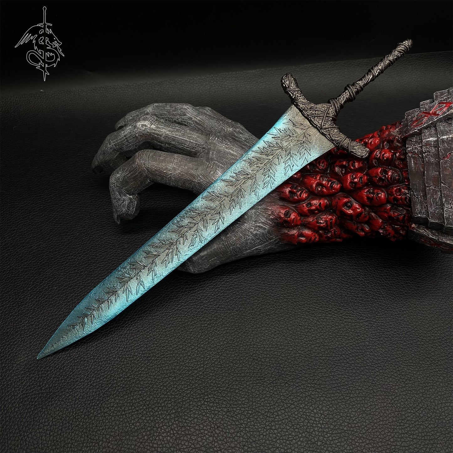 ER Dark Moonlight Greatsword 11.8'' Metal Sword