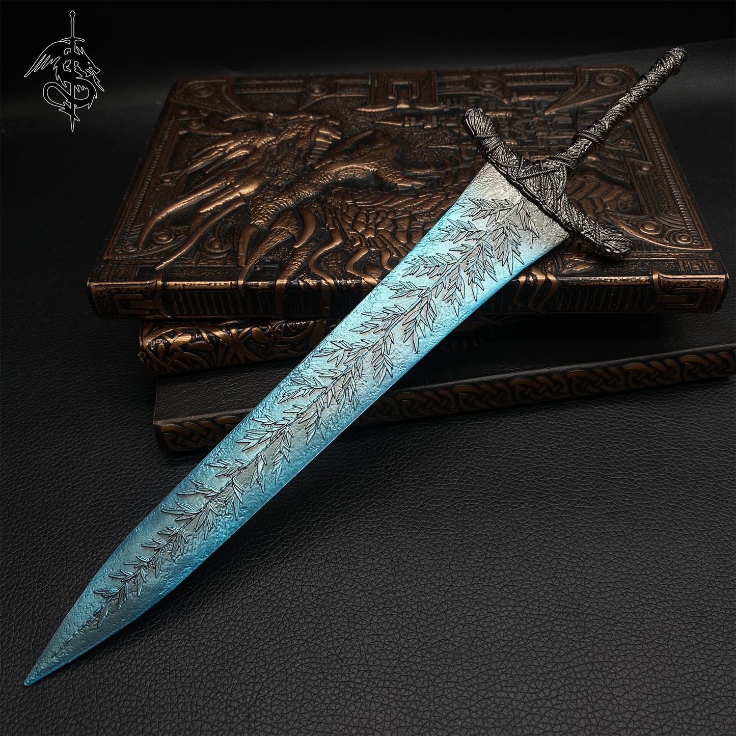 ER Dark Moonlight Greatsword 11.8'' Metal Sword USA Stock