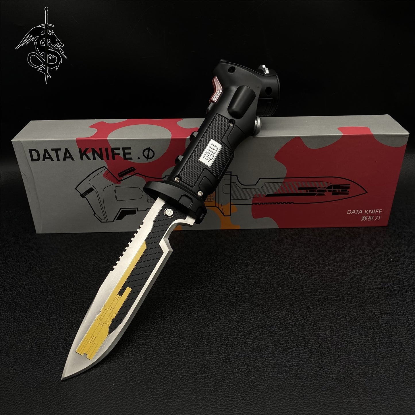TF Data Knife Metal Replica Cospaly Prop - Blunt