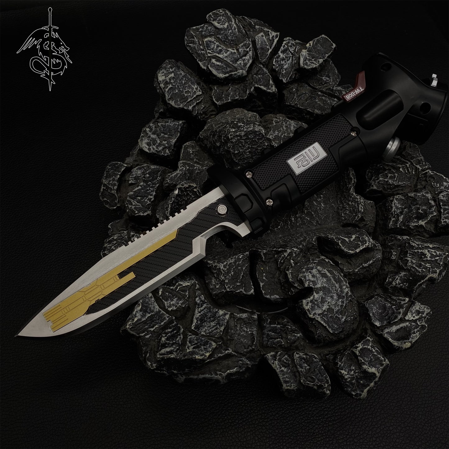 TF Data Knife Metal Replica Cospaly Prop - Blunt