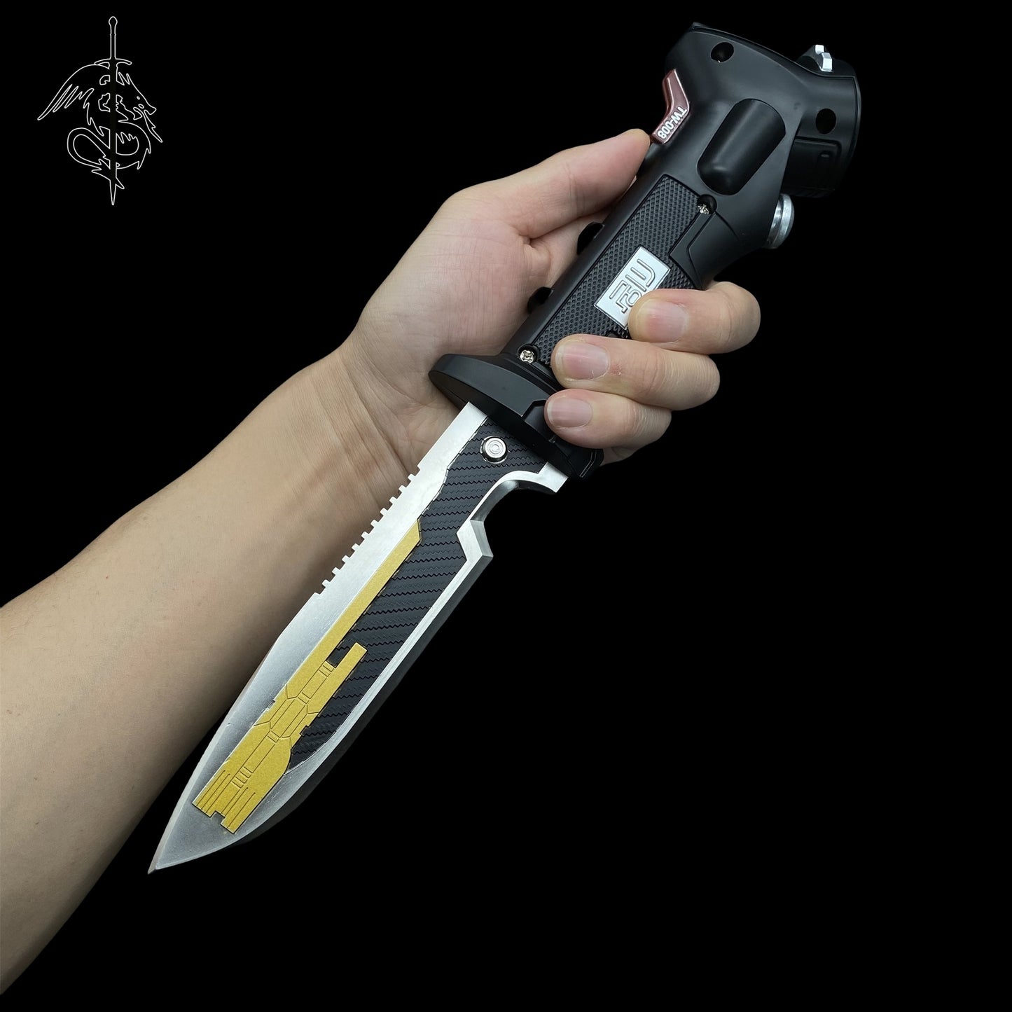 TF Data Knife Metal Replica Cospaly Prop - Blunt