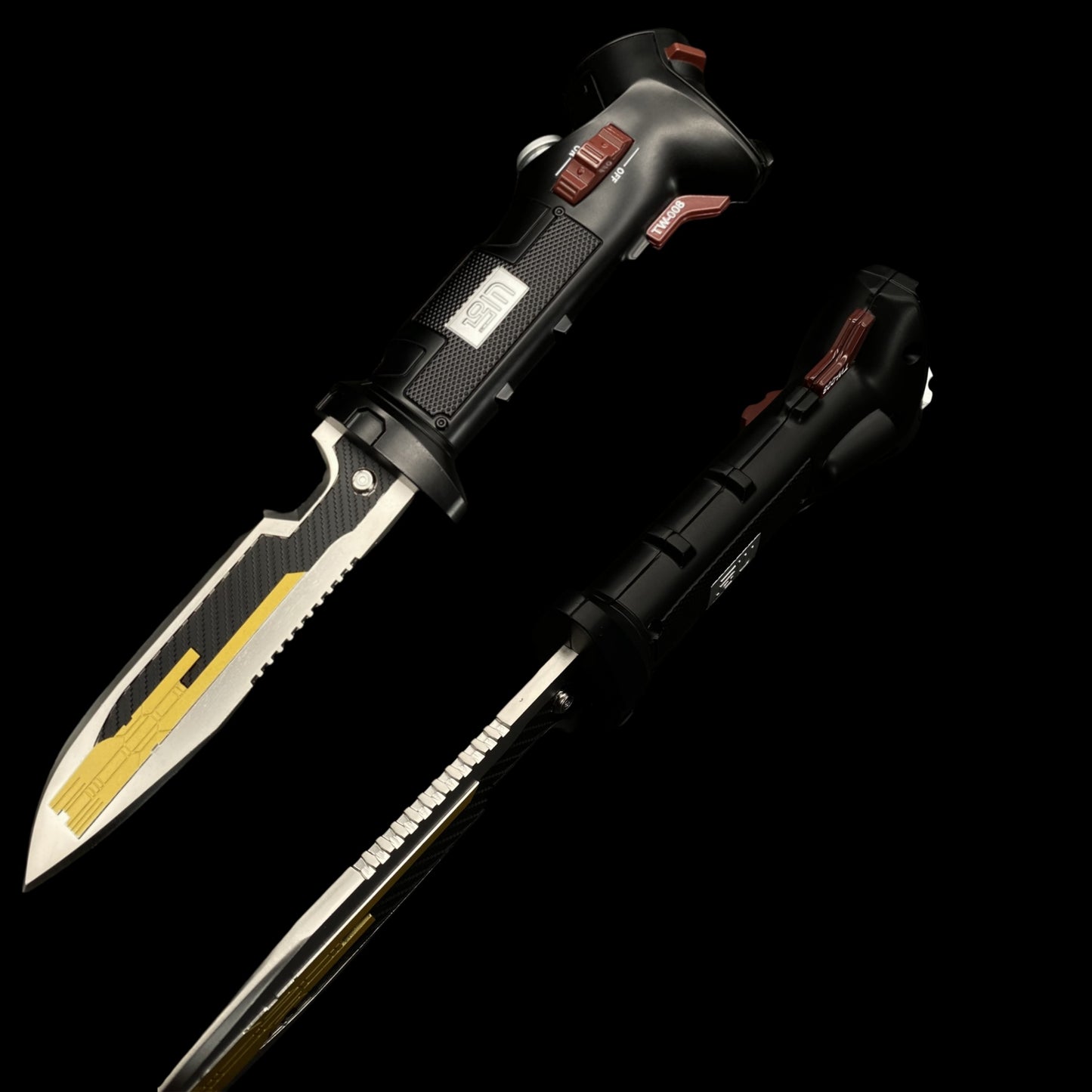 TF Data Knife Metal Replica Cospaly Prop - Blunt