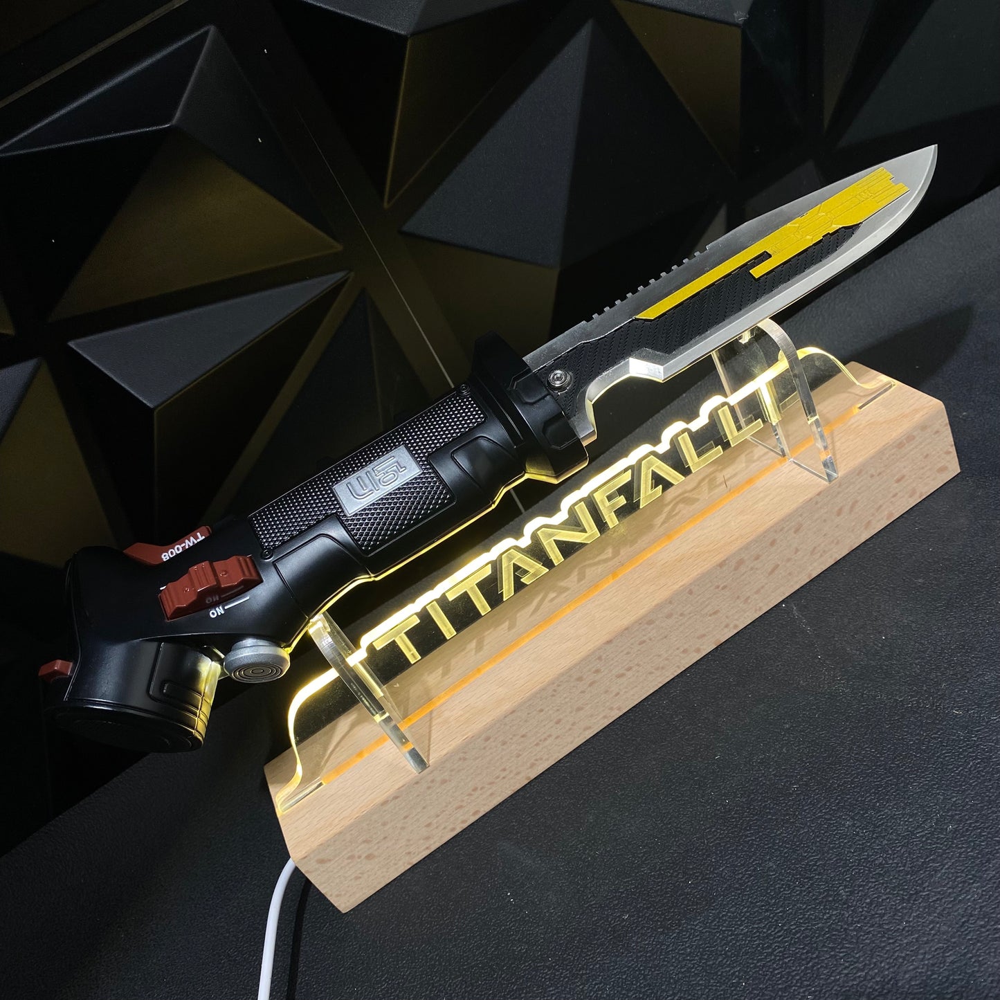 TF Data Knife Metal Replica Cospaly Prop - Blunt