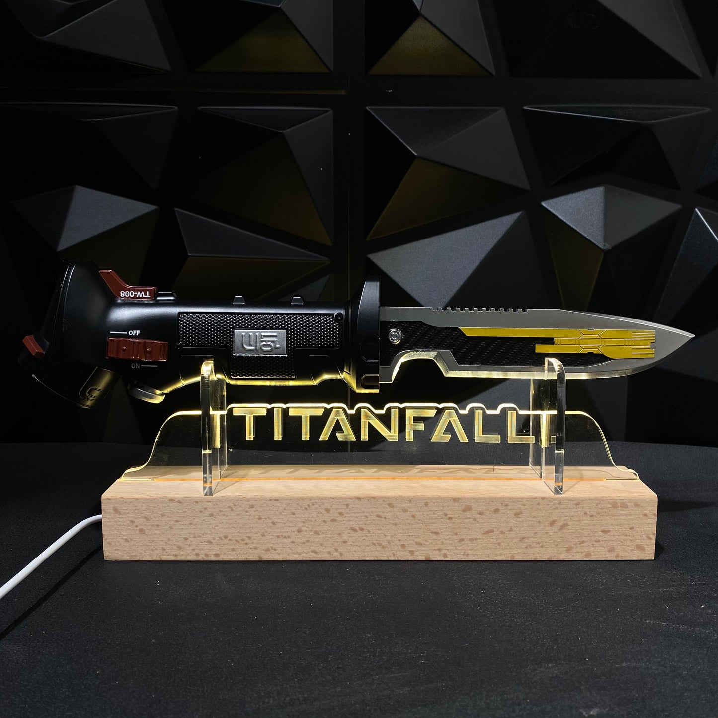 TF Data Knife Metal Replica Cospaly Prop - Blunt