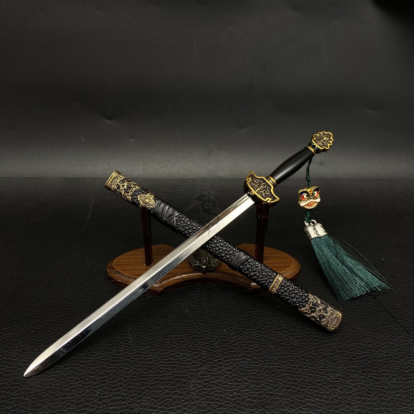 Ancient Zhong Kui's Demon-slaying Sword Metal Mini Replica