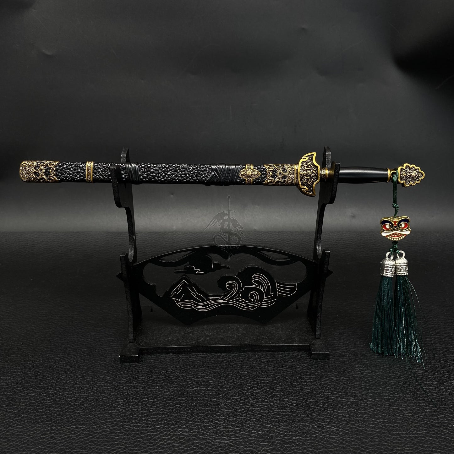 Ancient Zhong Kui's Demon-slaying Sword Metal Mini Replica