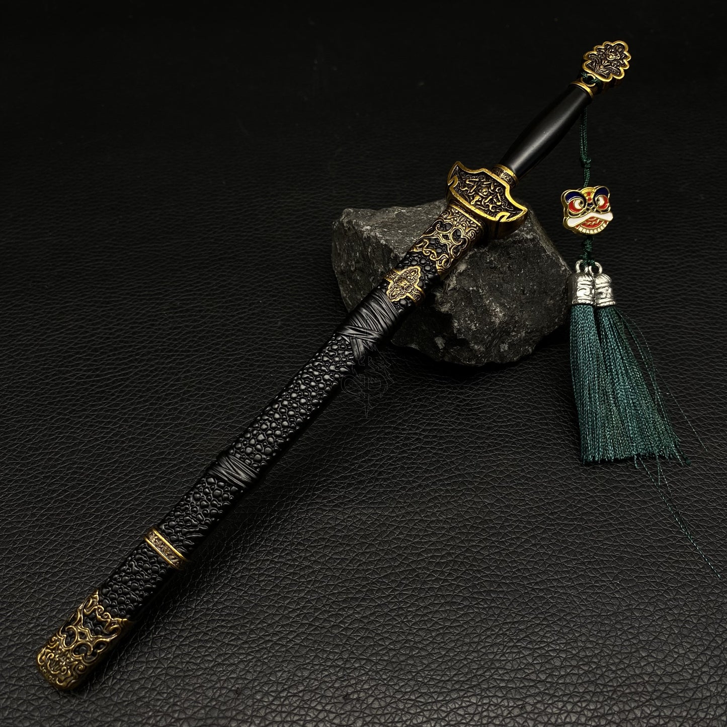 Ancient Zhong Kui's Demon-slaying Sword Metal Mini Replica