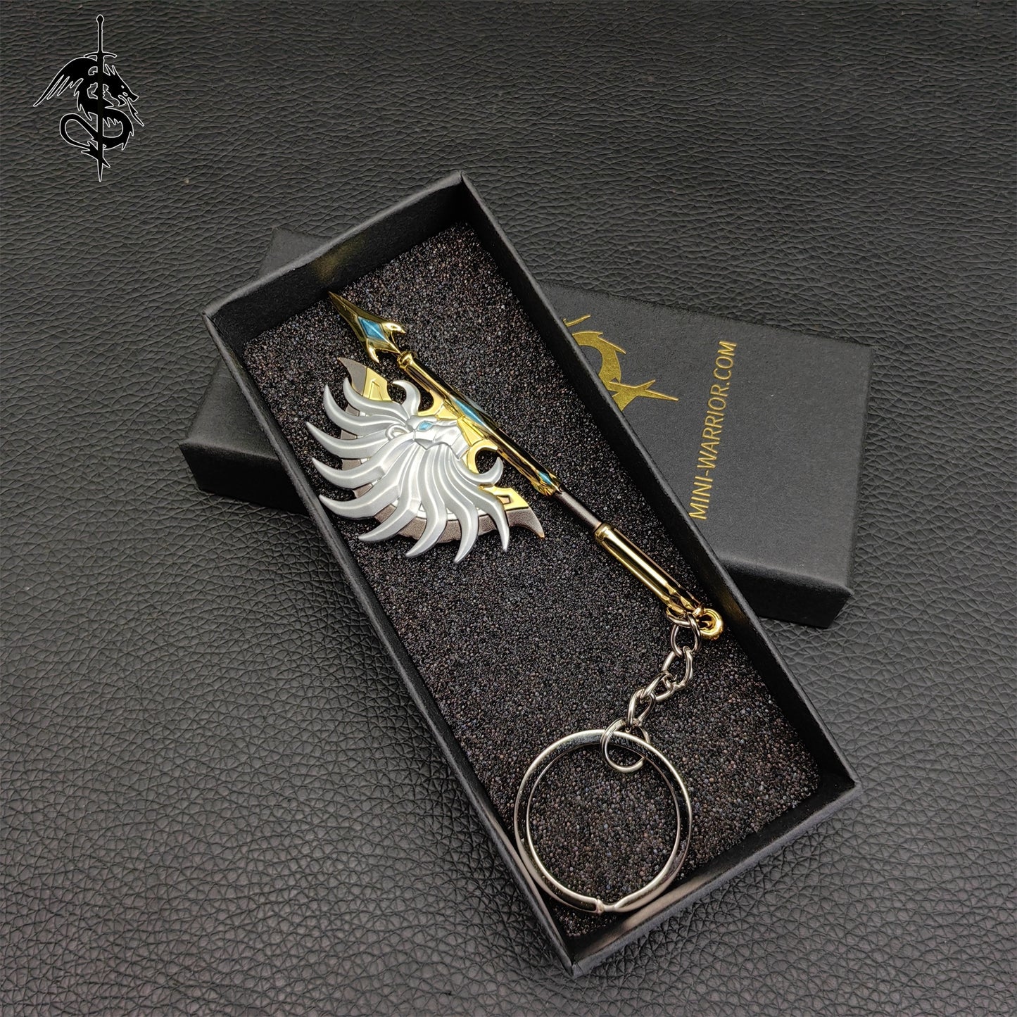 Mini Demon God Axe Keychain Pendant