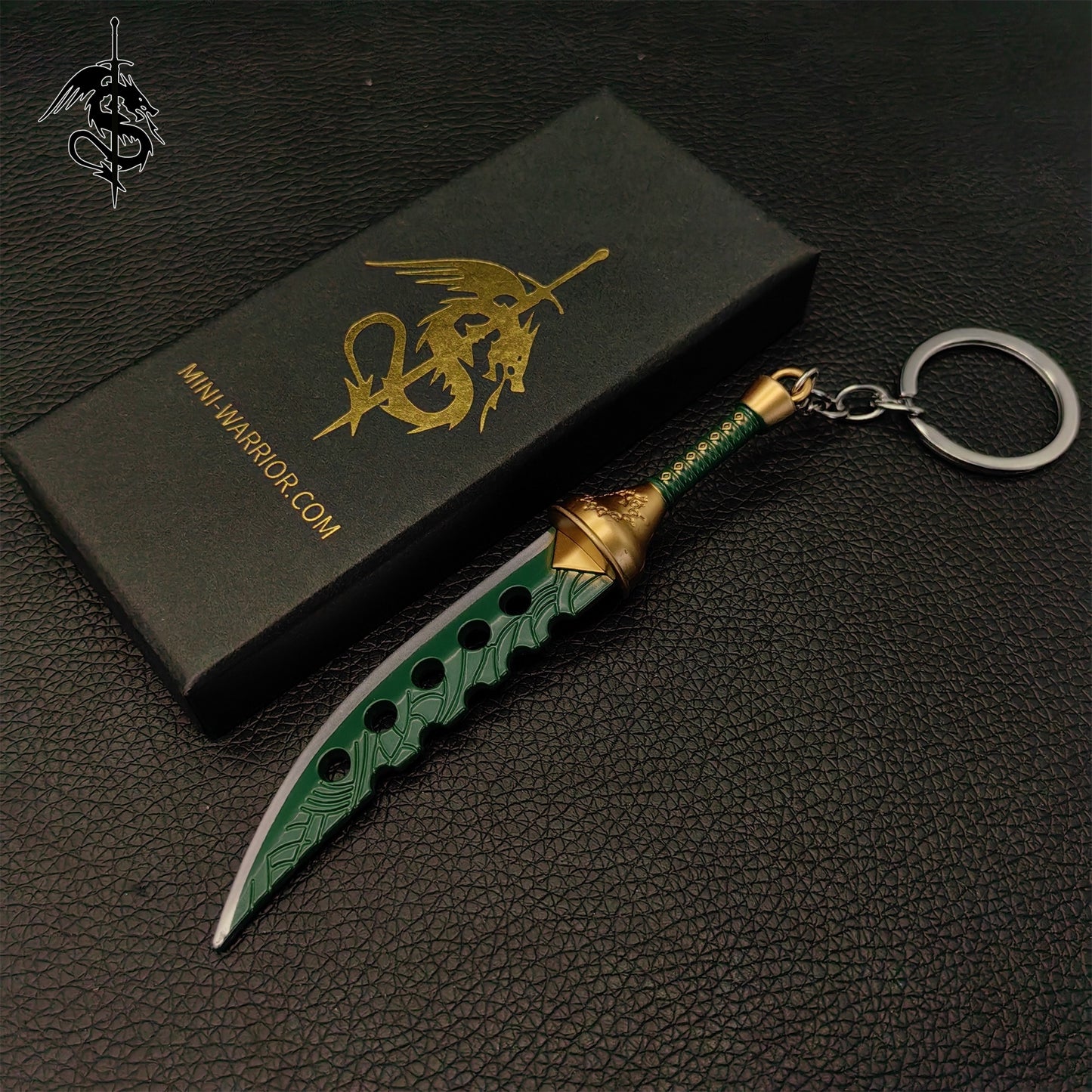 Mini Meliodas Demon Sword Keychain Lostvayne Metal Replica