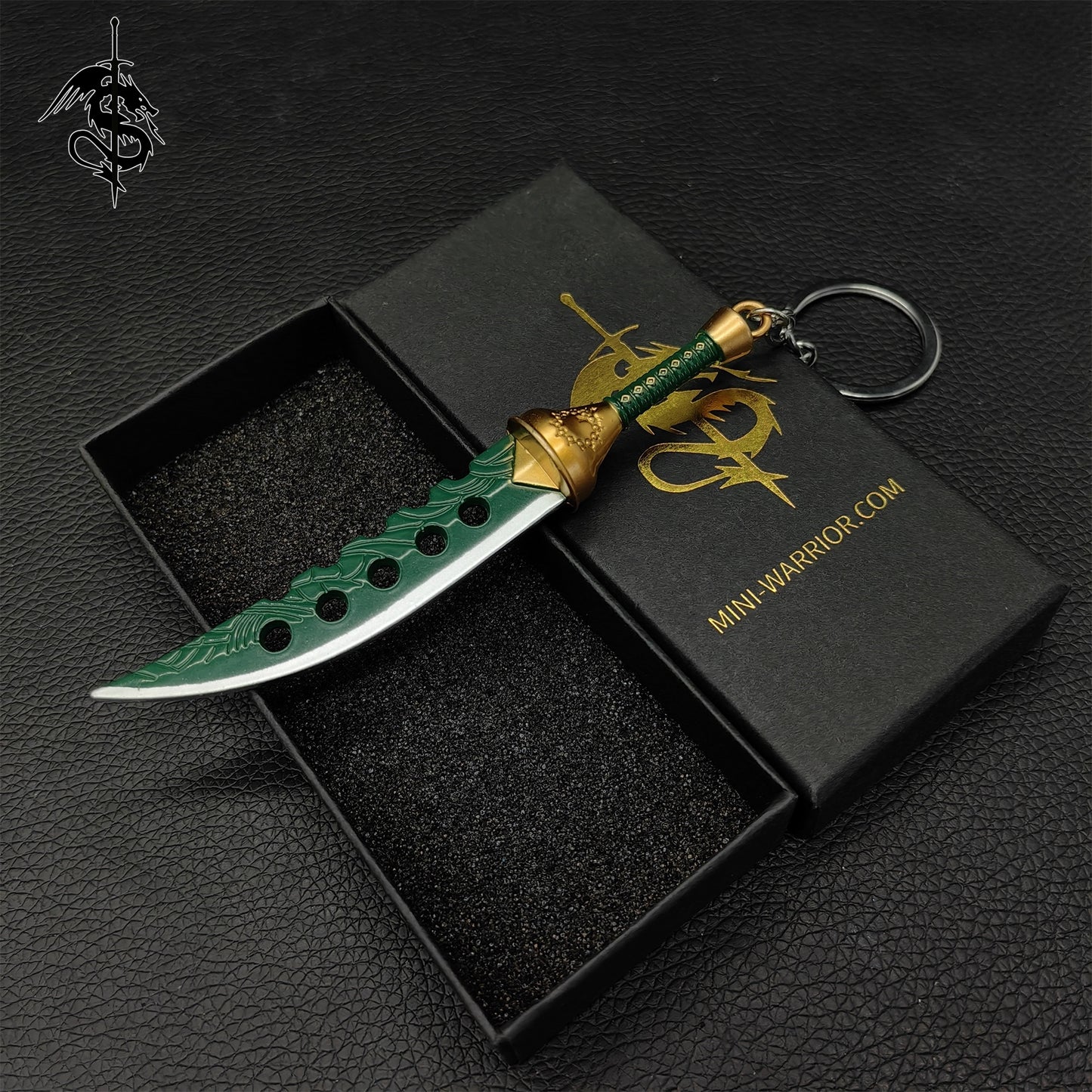 Mini Meliodas Demon Sword Keychain Lostvayne Metal Replica