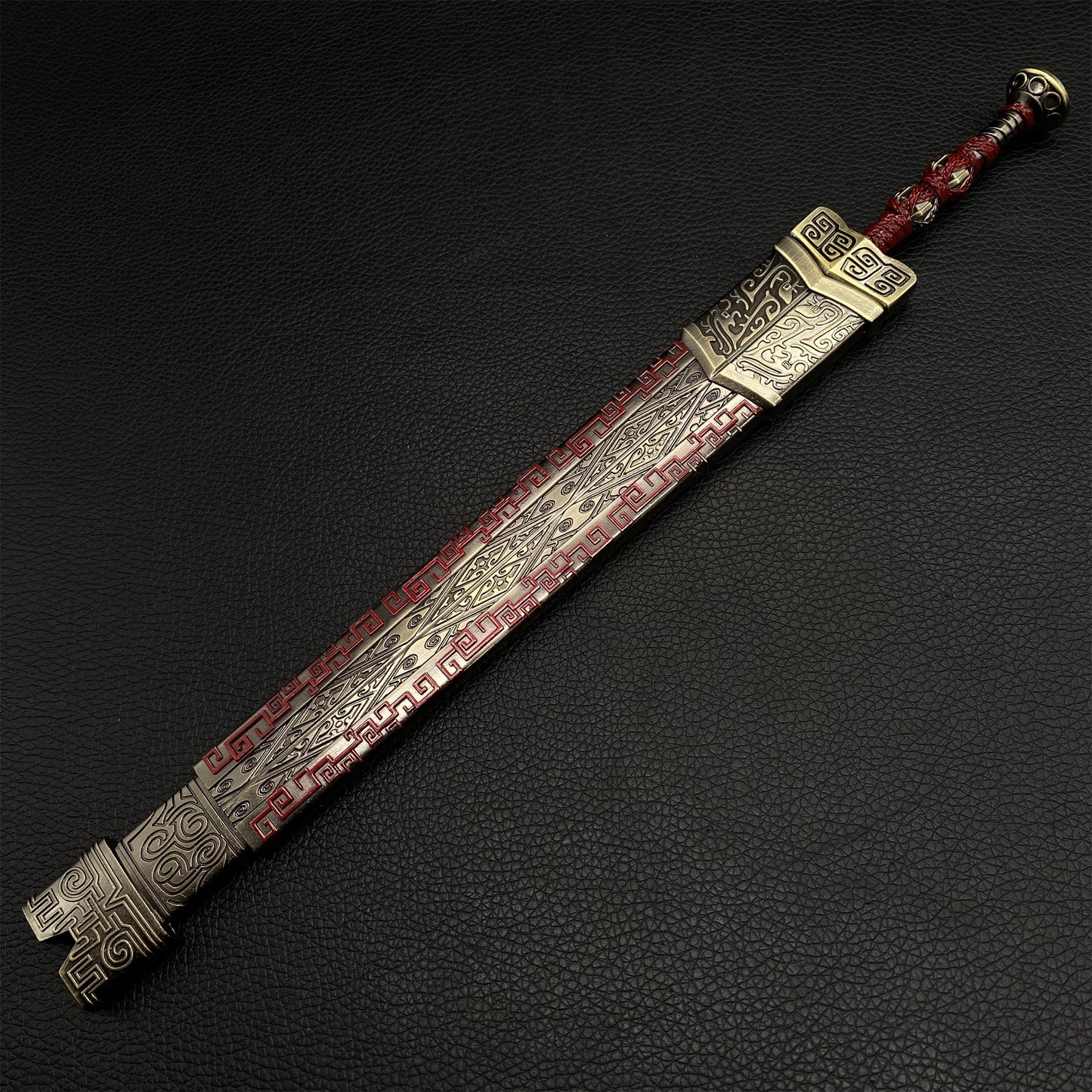 Naraka: Bladepoint Game Peripherals Ding Qin Sword Metal Craft Weapon