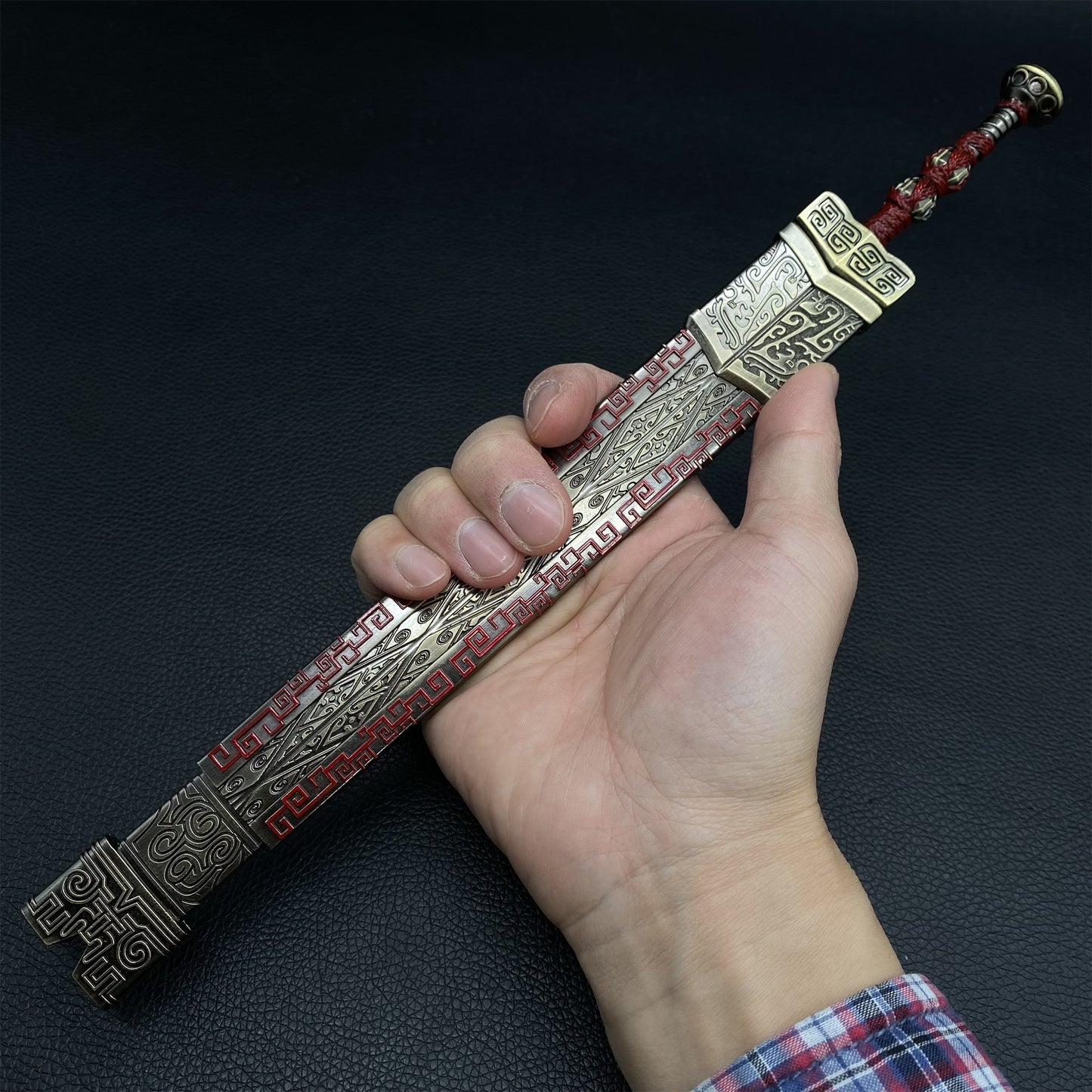 Naraka: Bladepoint Game Peripherals Ding Qin Sword Metal Craft Weapon