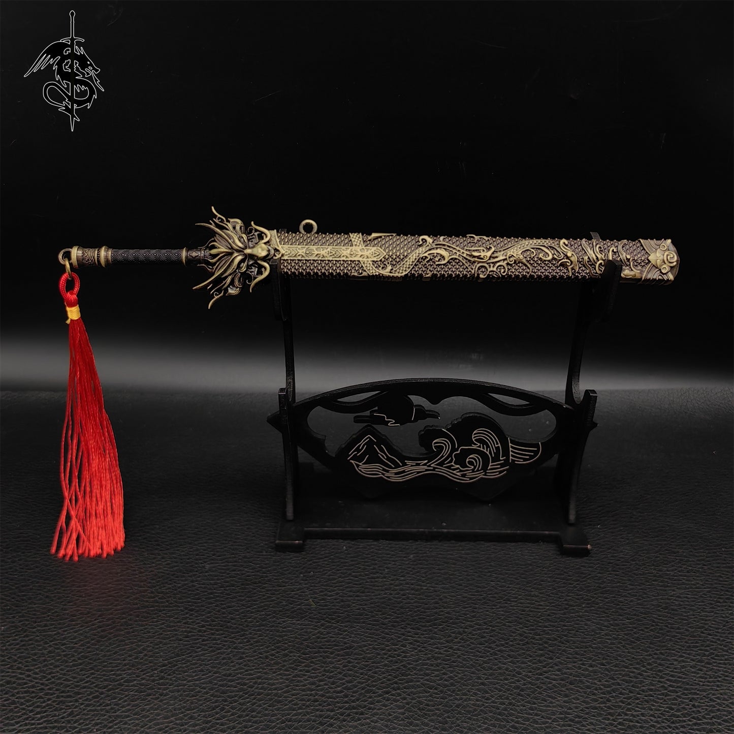 Famous Chinese Anime Prop Doze Dragon Sword Metal Replica