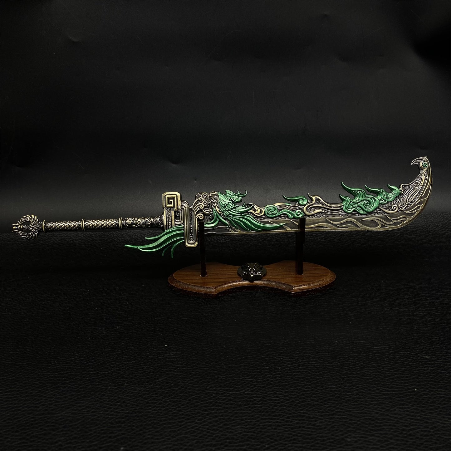 Dragon Sparrow Broad Knife Metal Mini Replica