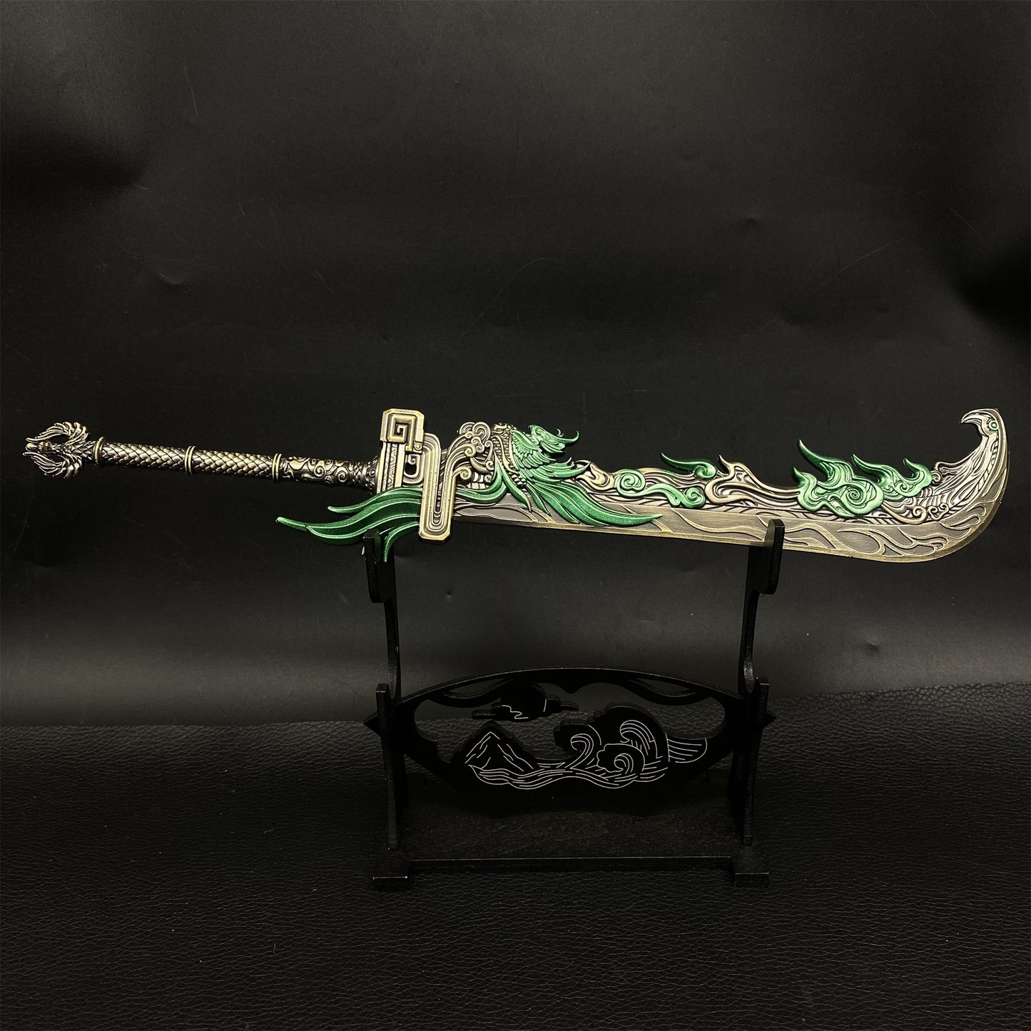 Dragon Sparrow Broad Knife Metal Mini Replica