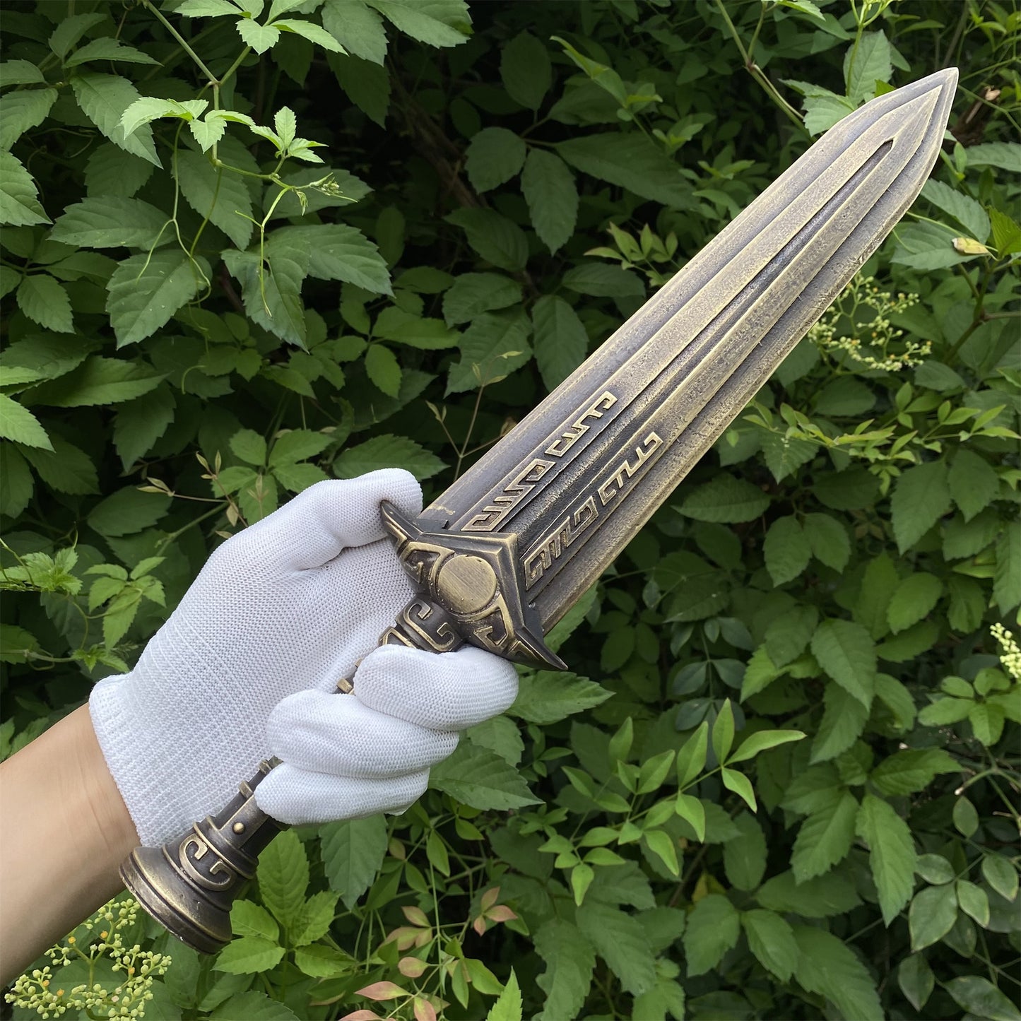 Hand-Forged Skyrim Dwemer Dagger IRL Dwarven Dagger