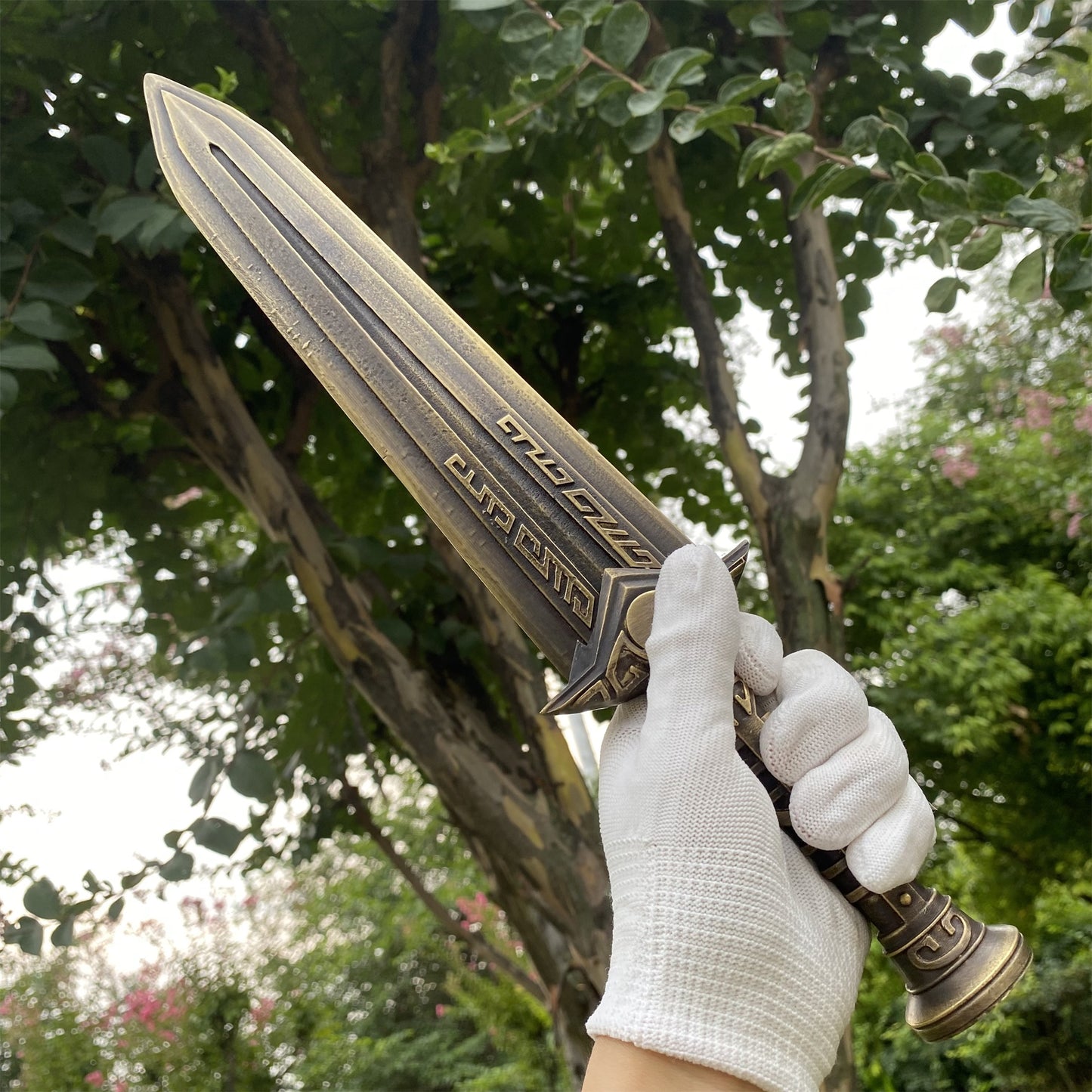 Hand-Forged Skyrim Dwemer Dagger IRL Dwarven Dagger