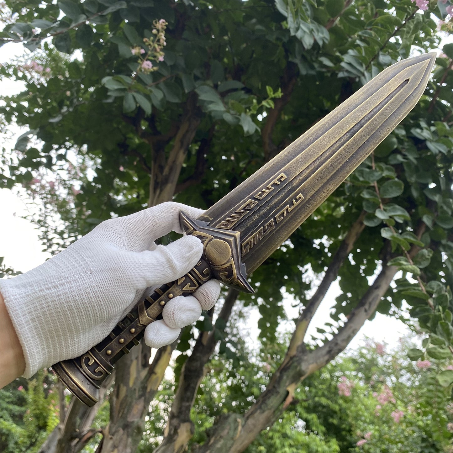 Hand-Forged Skyrim Dwemer Dagger IRL Dwarven Dagger