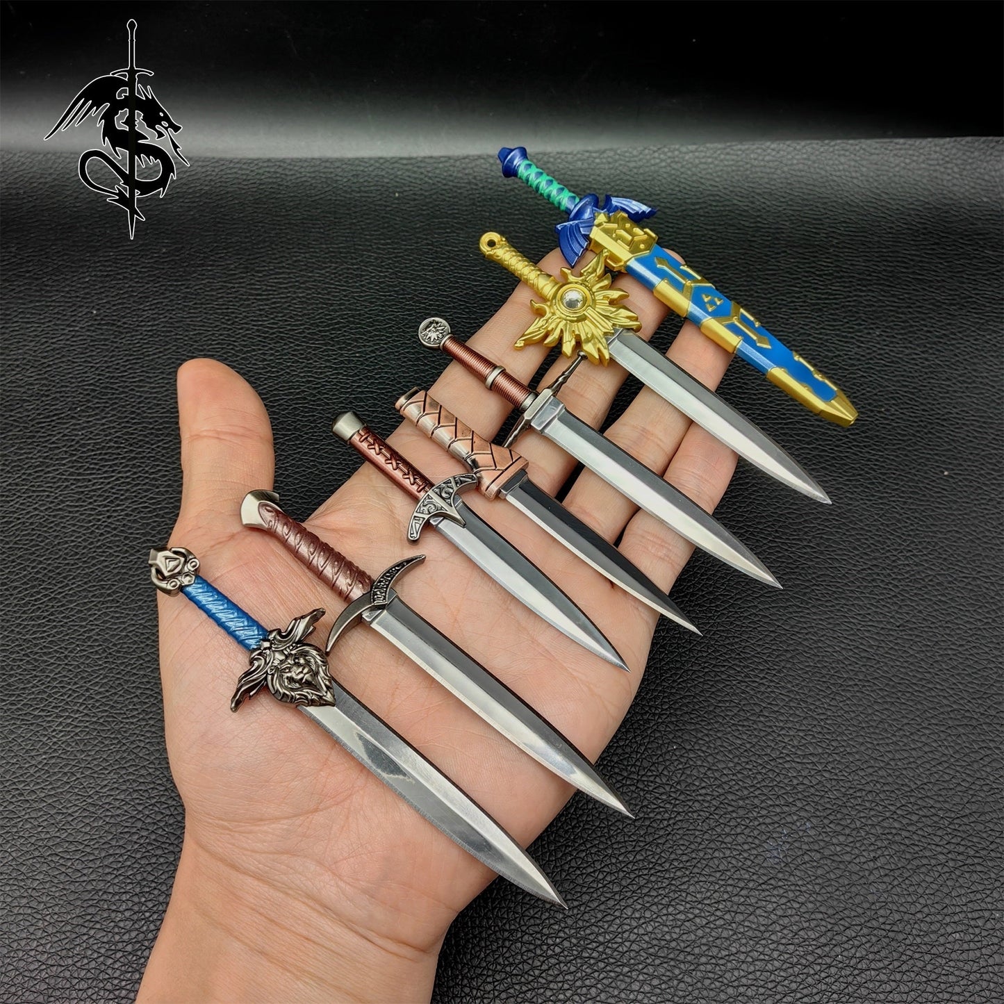 Handmade Small Sword Collective Sword EDC Knife 8 In 1 Pack