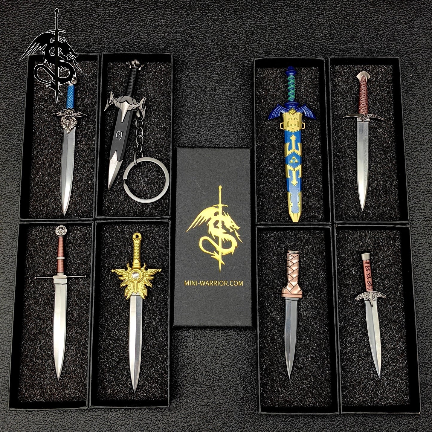 Handmade Small Sword Collective Sword EDC Knife 8 In 1 Pack