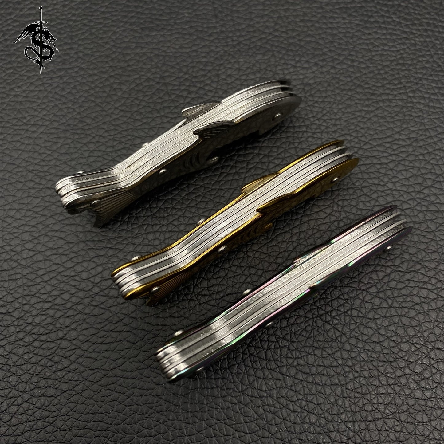 Fish Handle Creative Multifunctional Knife 3 Pcs USA Stock