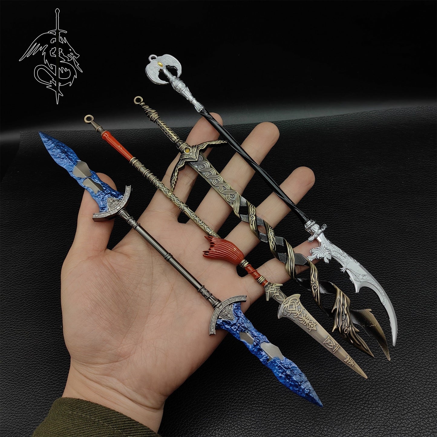 ER Swords Weapons Metal Replicas Miniature All