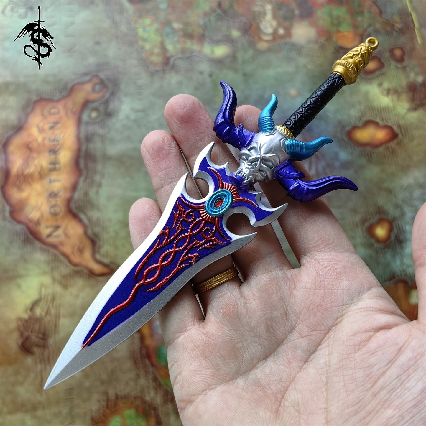 DNF Game Metal EvilSword Apophis Mini Replica