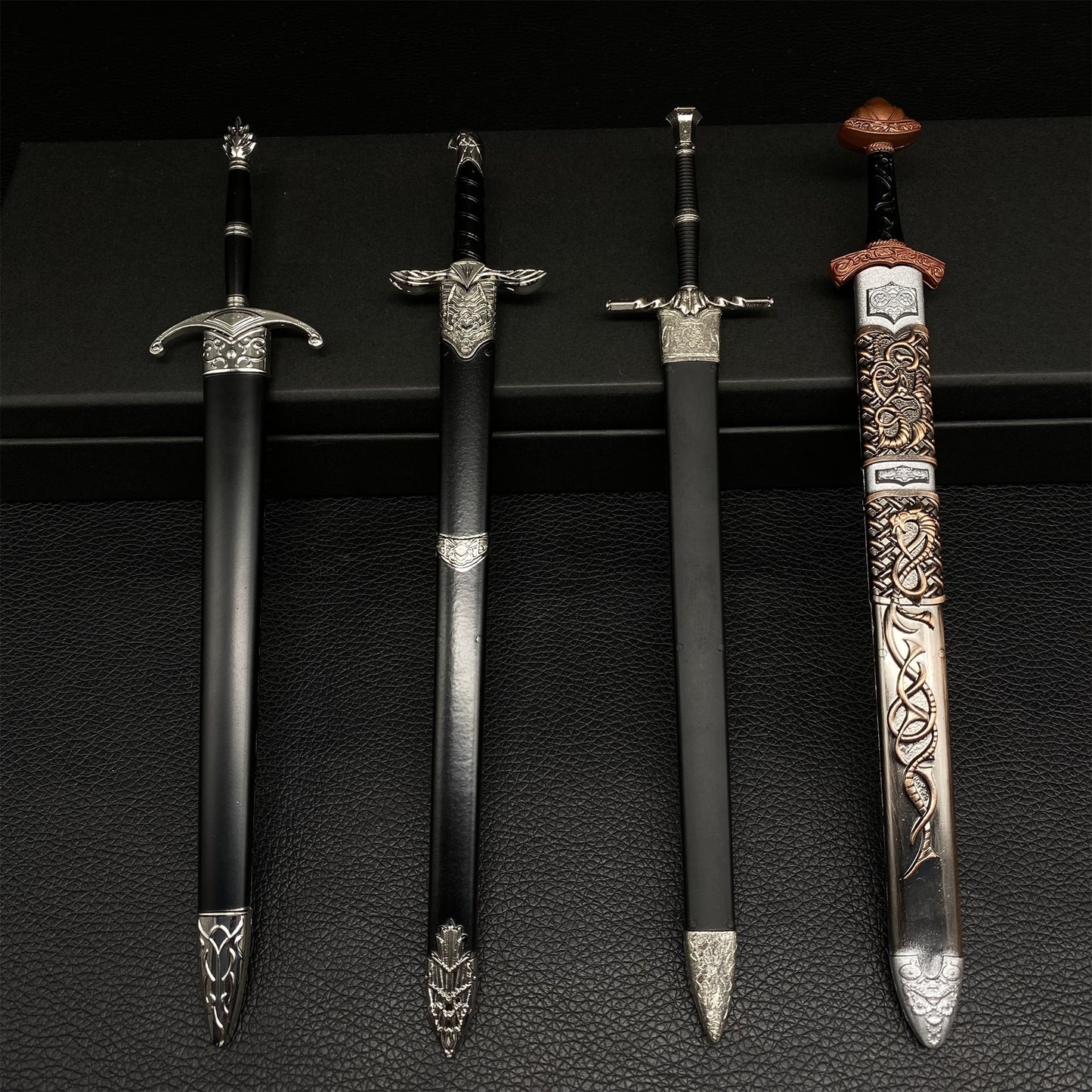 Middle Age Knight Swords Viking Sword 4 In 1 Pack