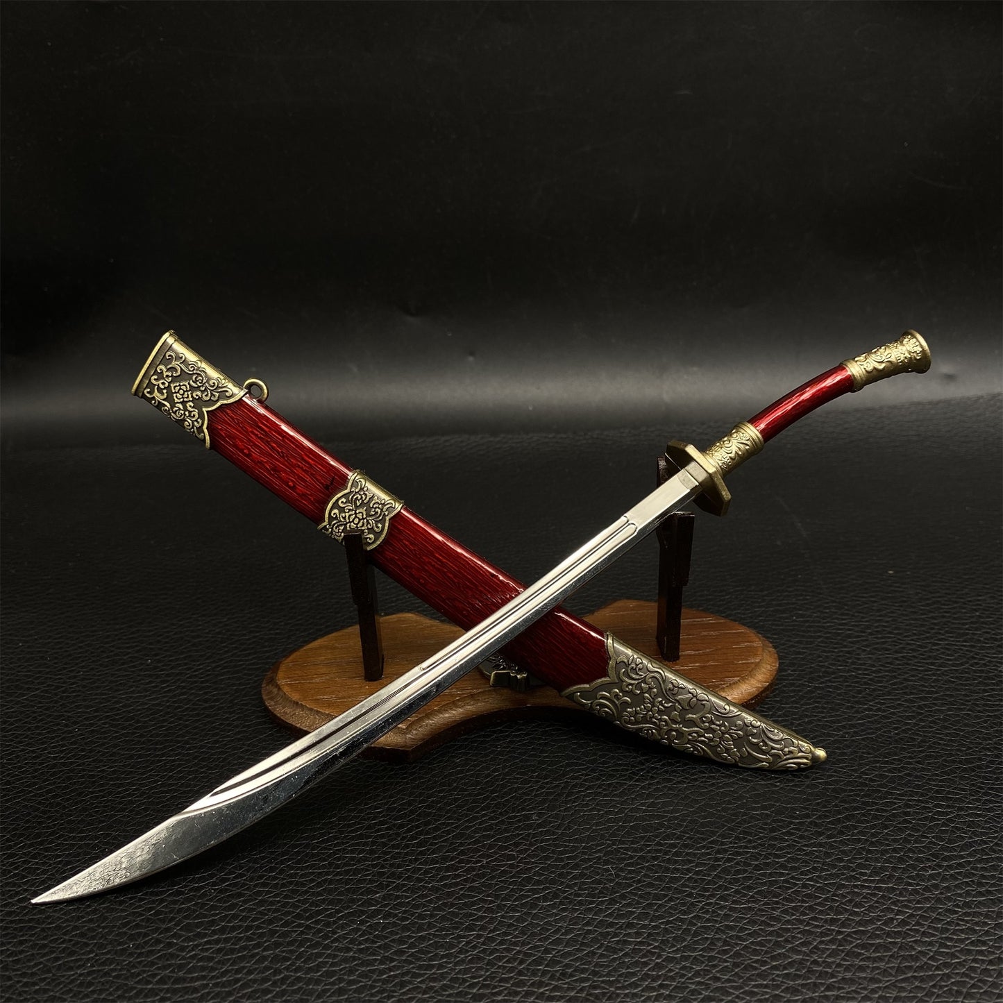 Chinese Ancient Famous Sword Metal Replica 4 In 1 Pack