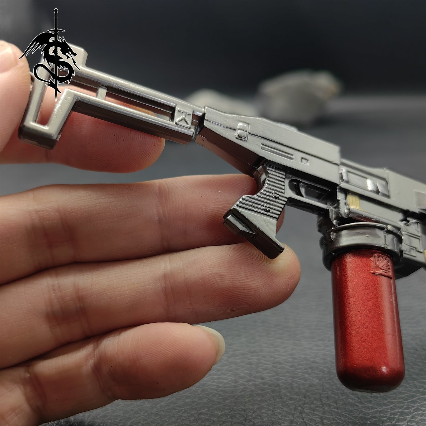 Tiny Flamethrower Miniature Metal 1/6 Scale Replica