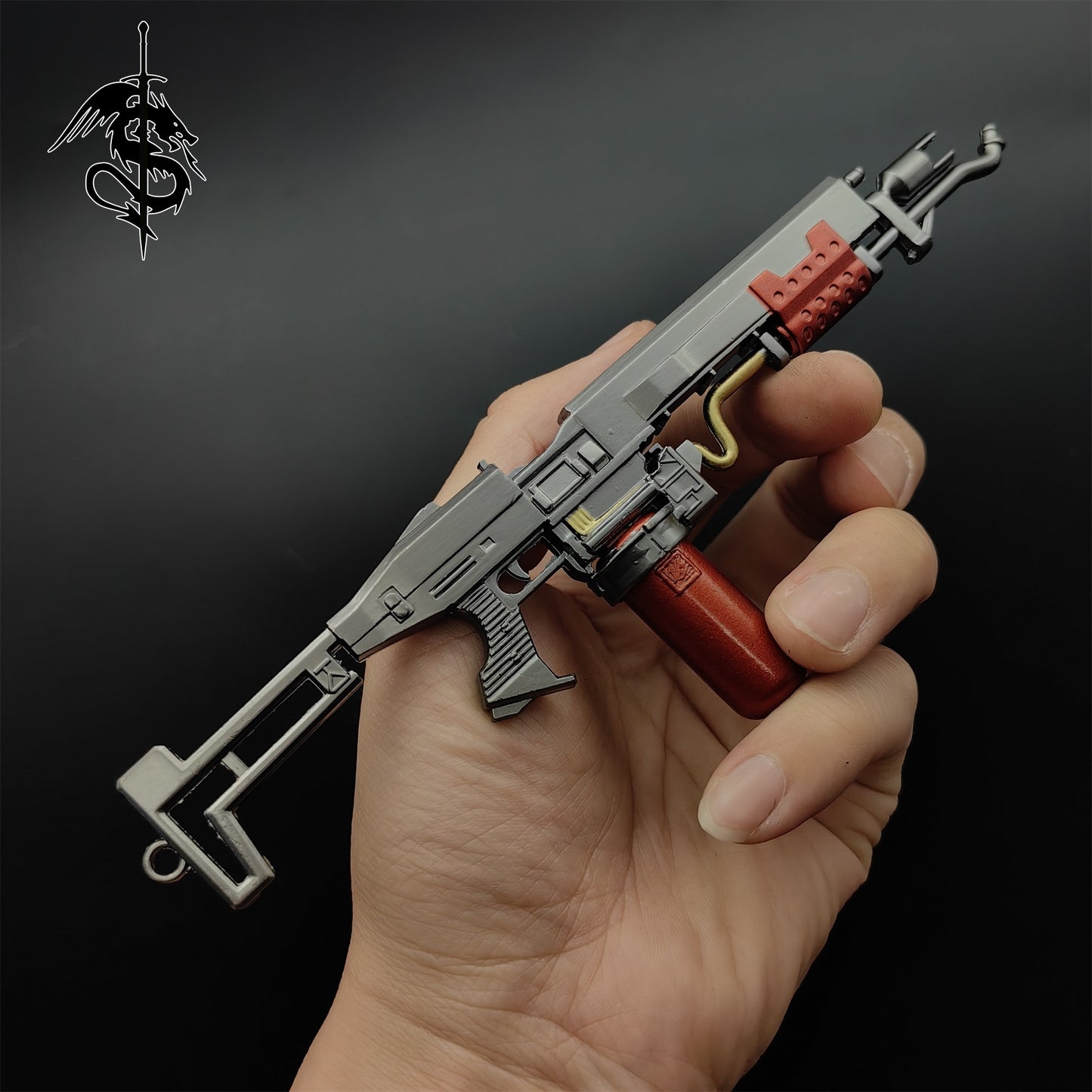 Tiny Flamethrower Miniature Metal 1/6 Scale Replica