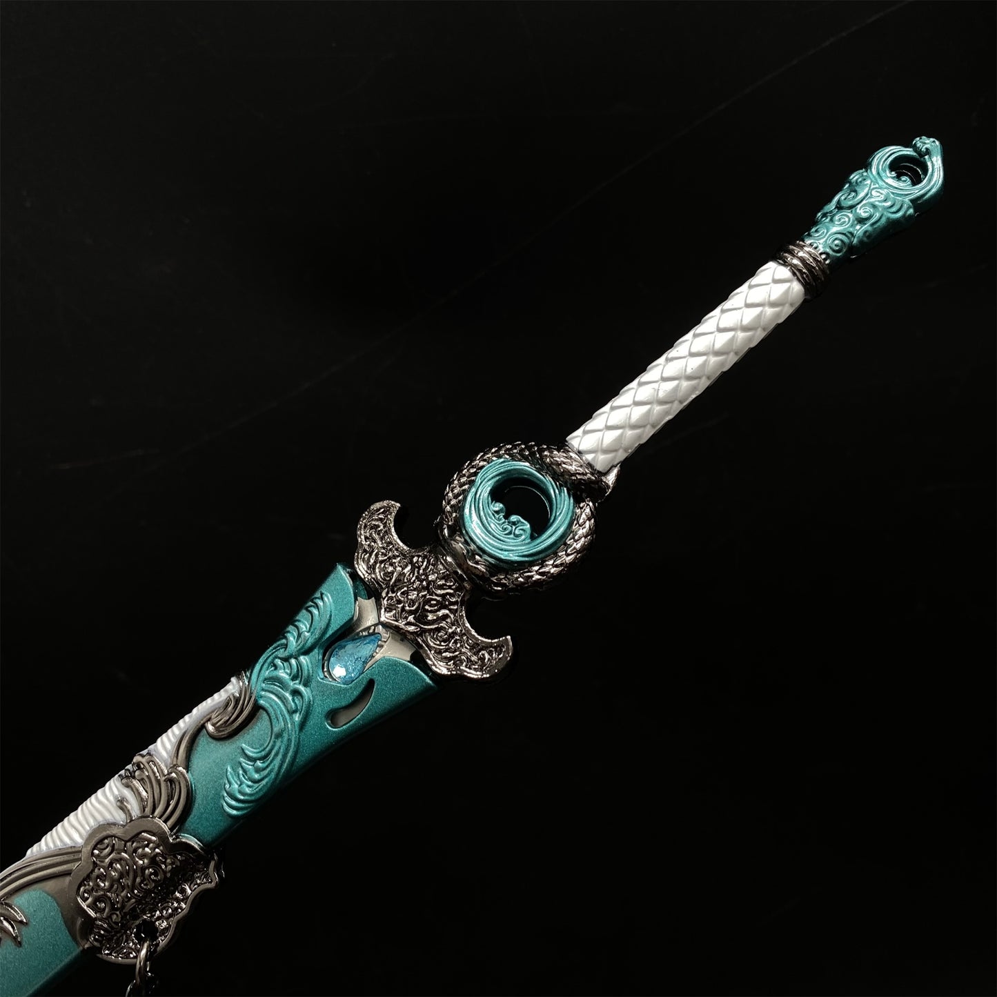 Anime Peripheral Sixteen Prefectures Flying Wave Sword Metal Replica