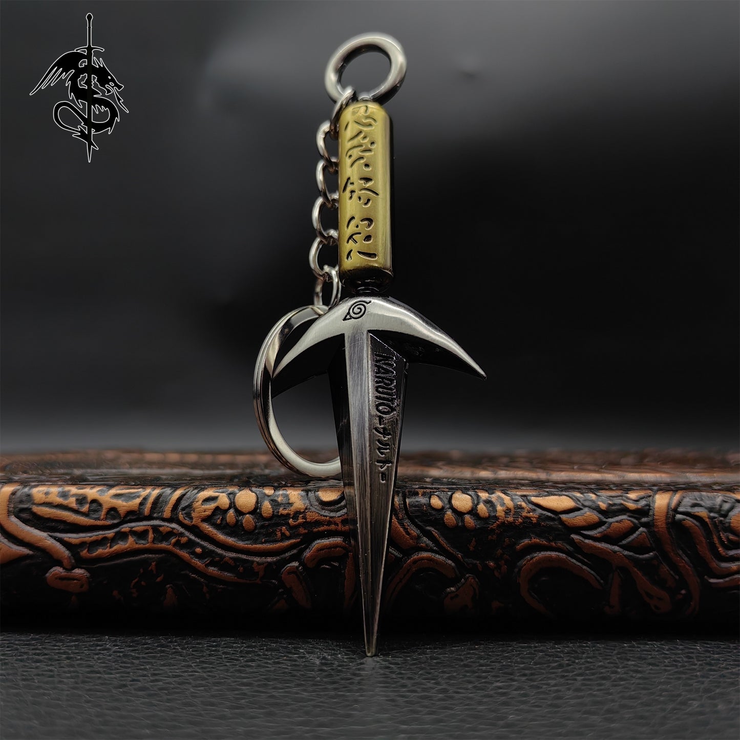 Metal Flying Thunder God Kunai Keychain