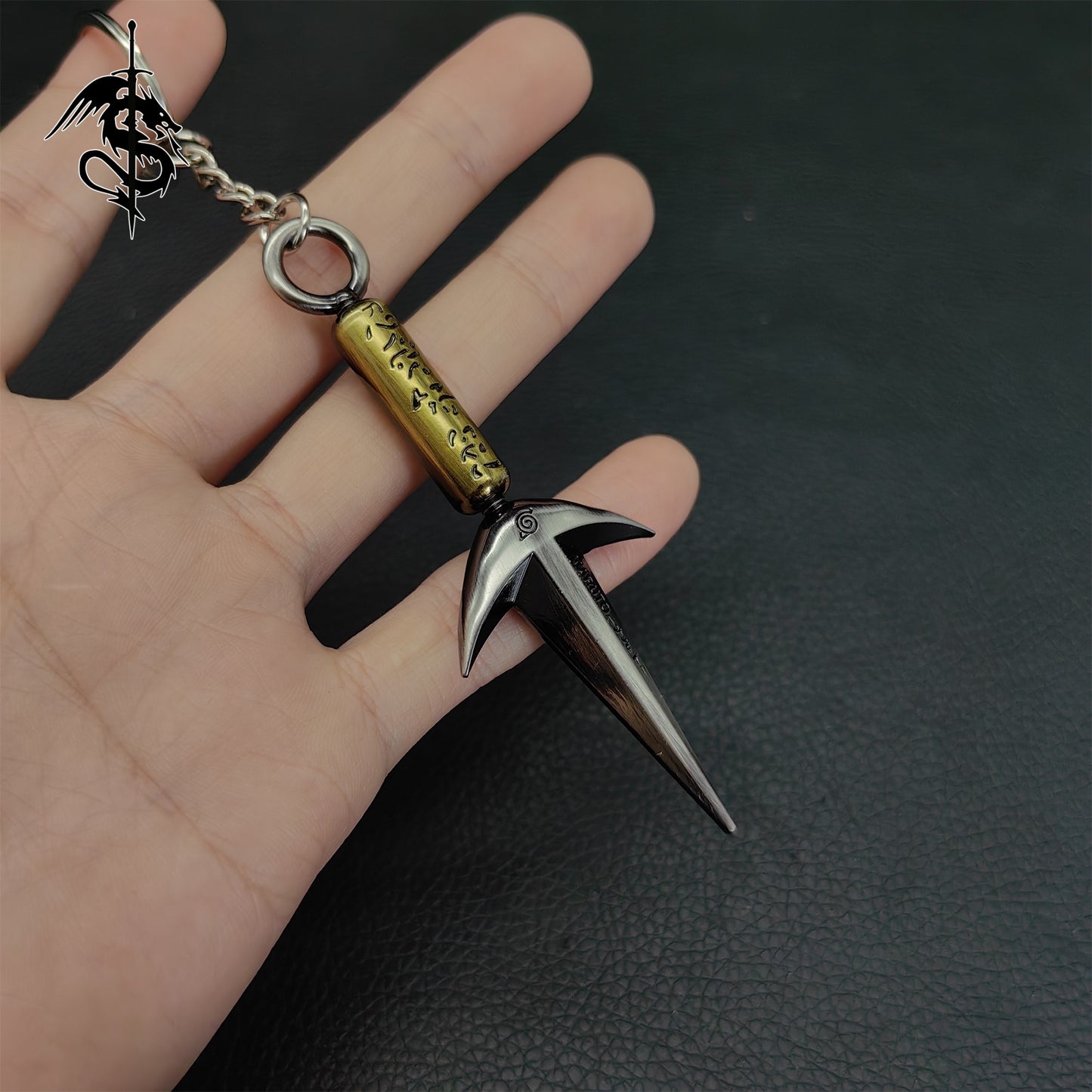 Metal Flying Thunder God Kunai Keychain