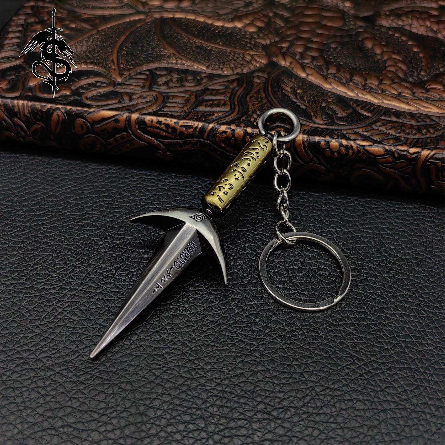 Metal Flying Thunder God Kunai Keychain
