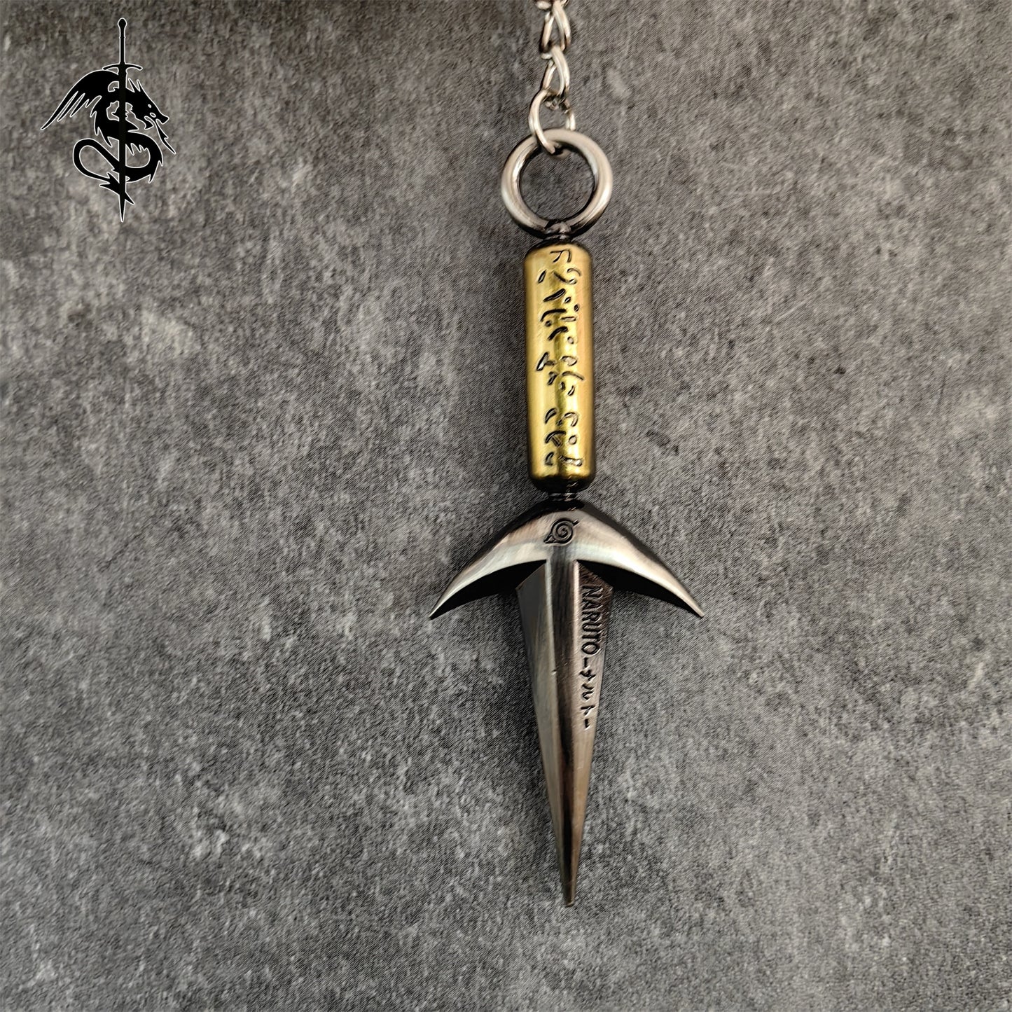 Metal Flying Thunder God Kunai Keychain