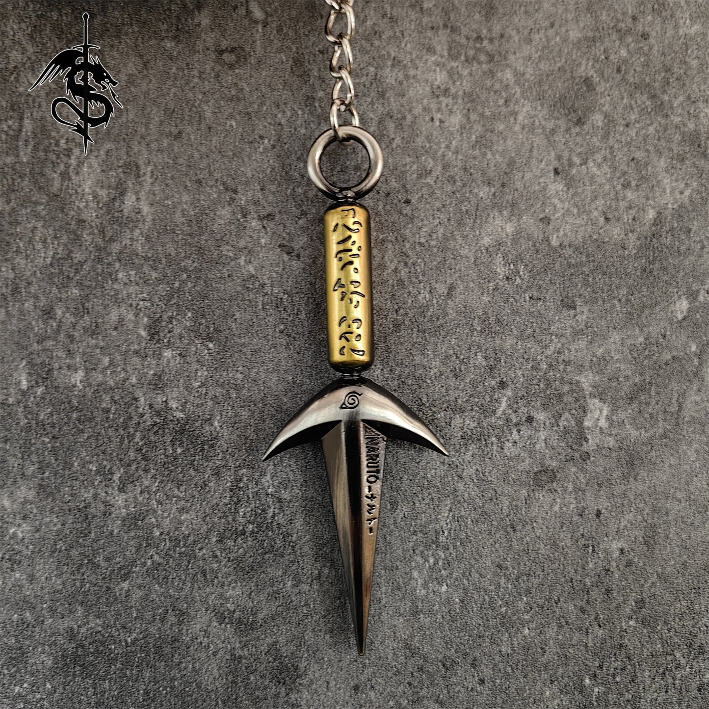 Metal Flying Thunder God Kunai Keychain