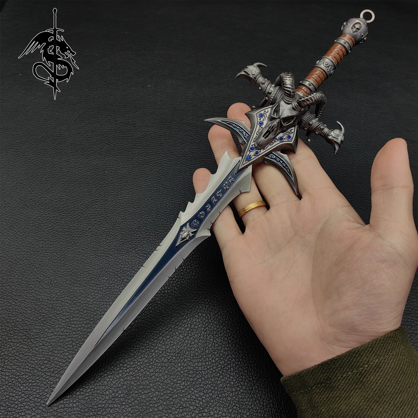 Metal Lich King Arthas Frostmourne Sword Craft