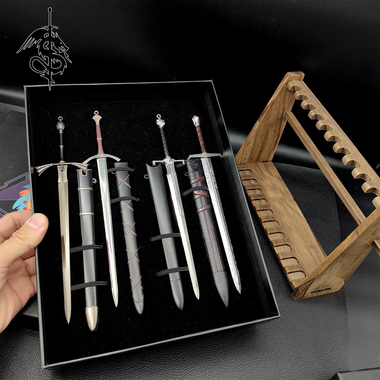 GOT Sword Excalibur Replica 4 In 1 Gift Box