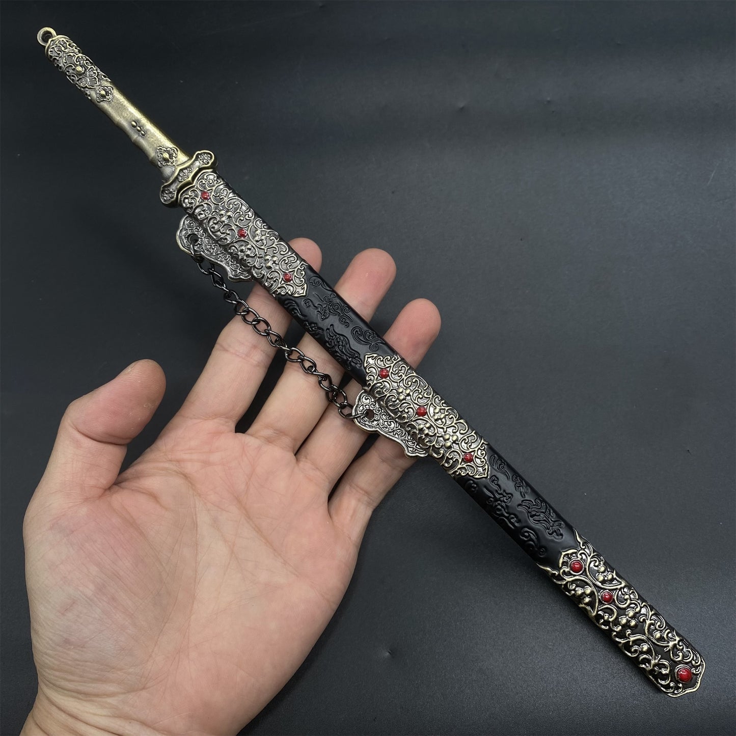 Ancient General Tang Sword Metal Replica Cold Weapon Collection
