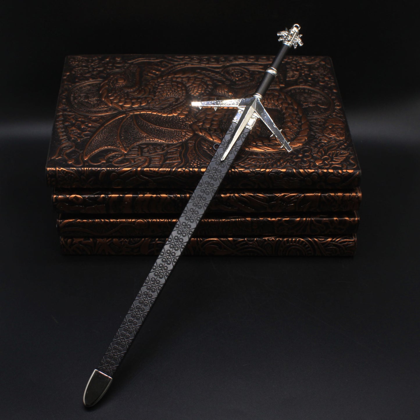 Aerondight Sword Small Metal Replica Geralt Silver Sword