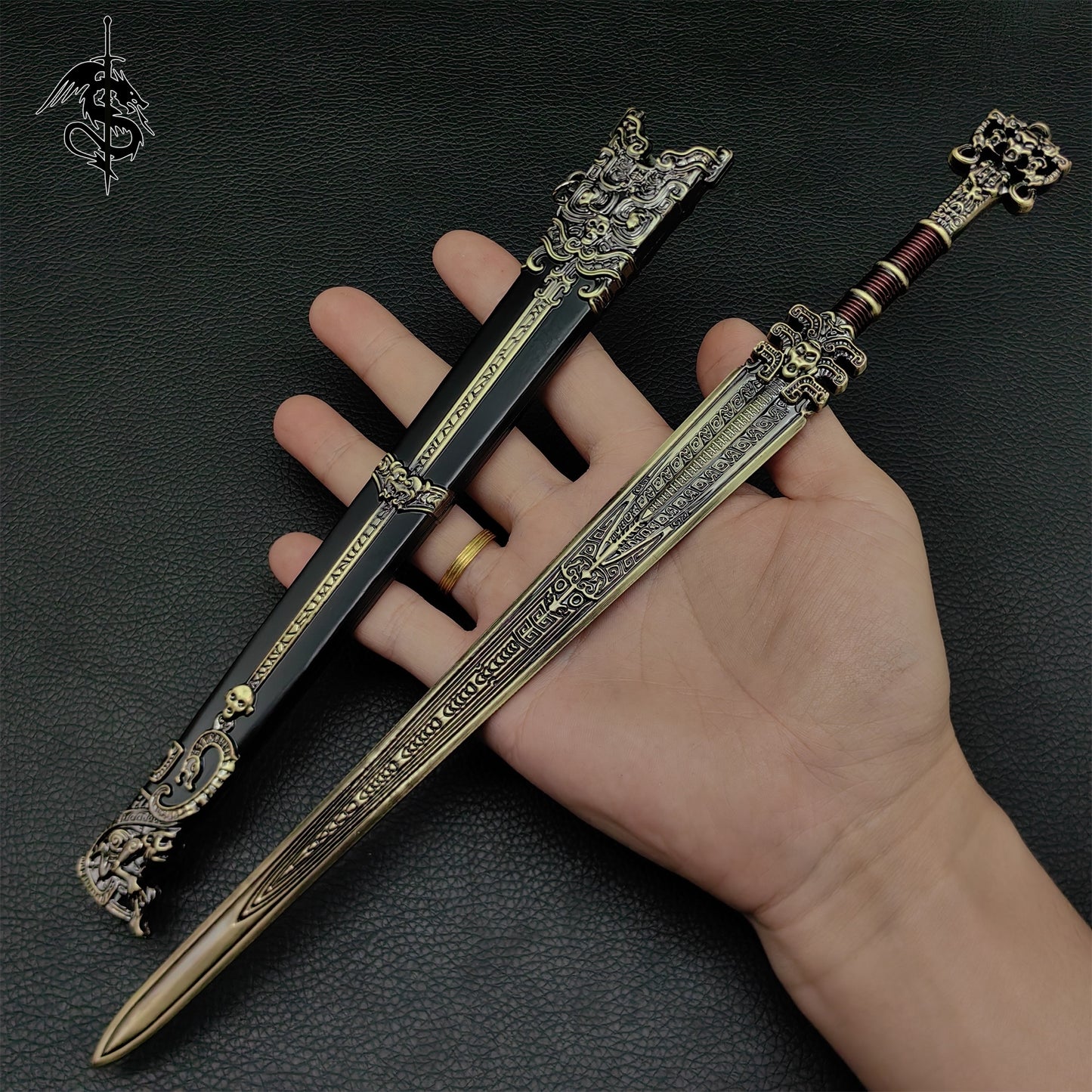 The Investiture of The Gods Metal Swords 3 In 1 Pack